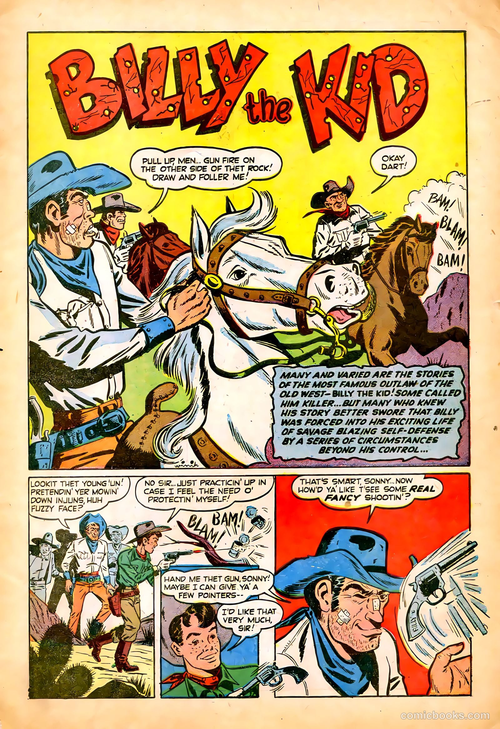 Billy the Kid Adventure Magazine #1 (1950) — page 3 of 36