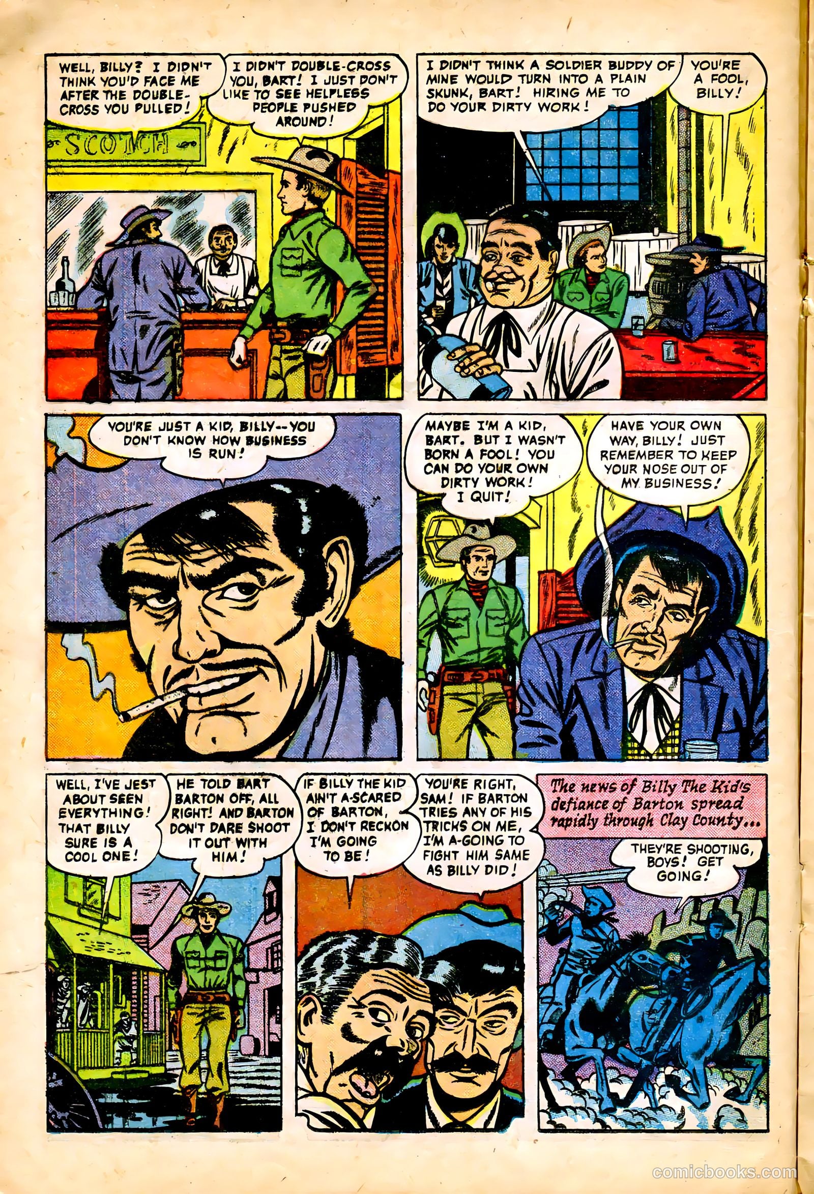 Billy the Kid Adventure Magazine #1 (1950) — page 14 of 36