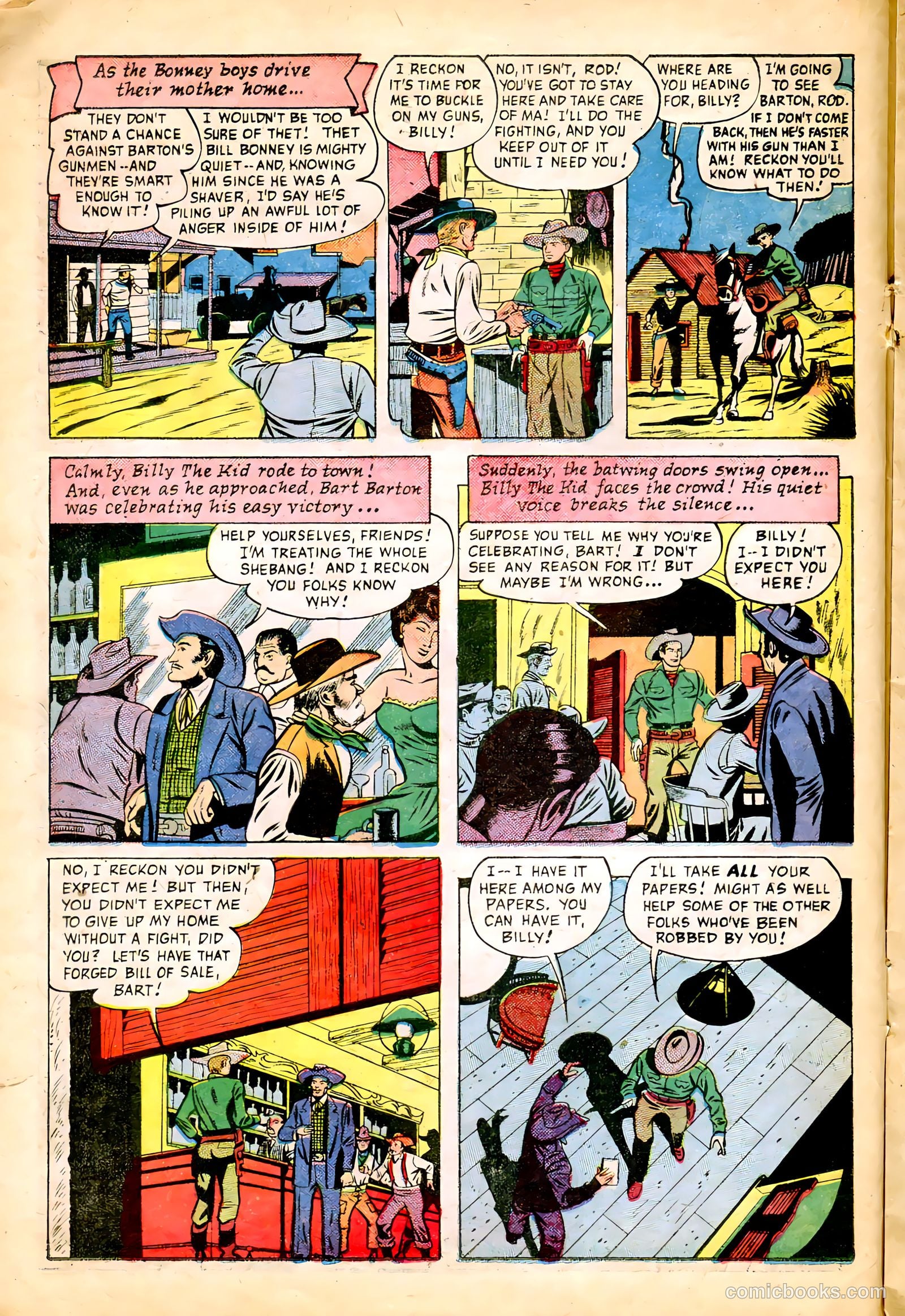 Billy the Kid Adventure Magazine #1 (1950) — page 16 of 36