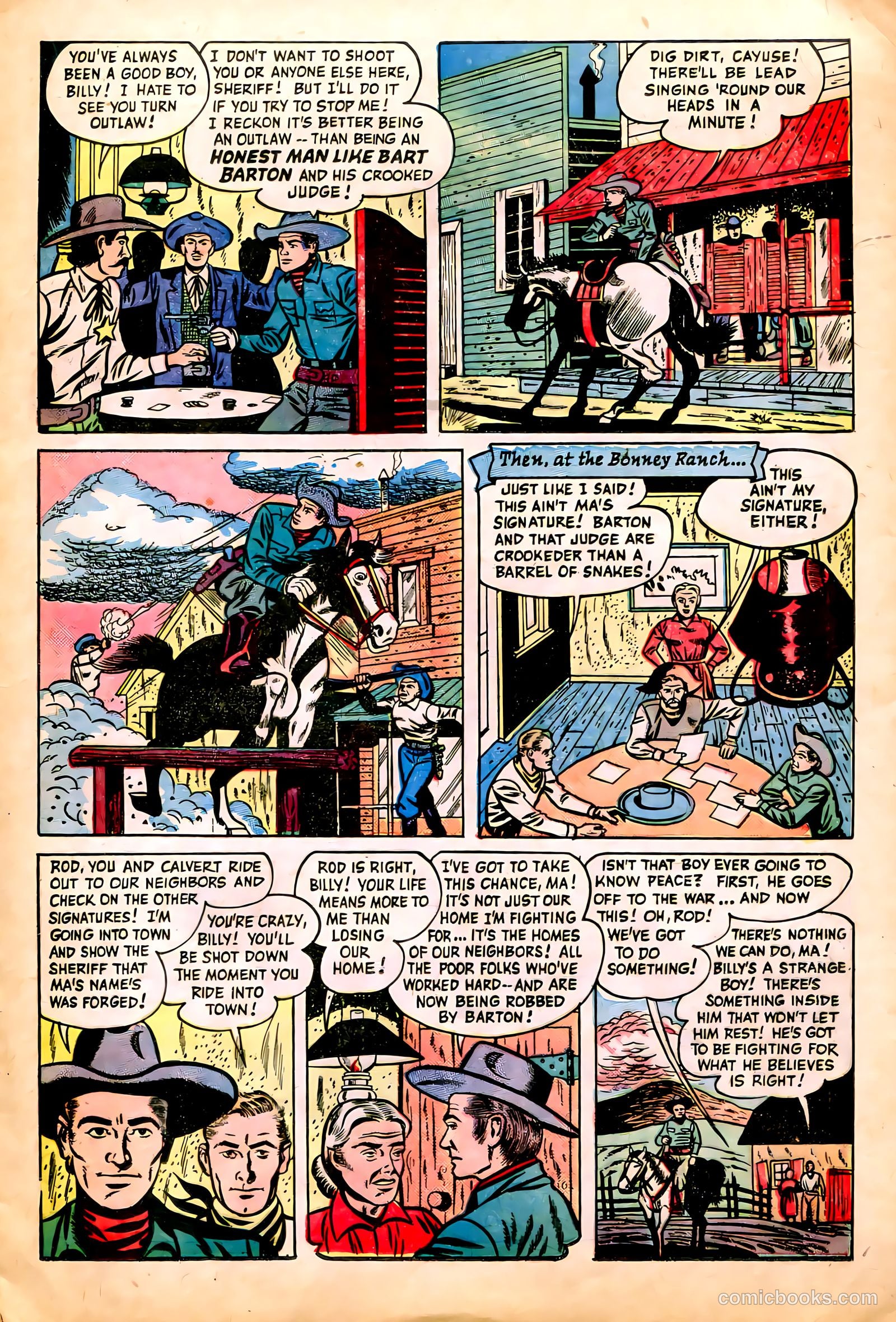 Billy the Kid Adventure Magazine #1 (1950) — page 17 of 36