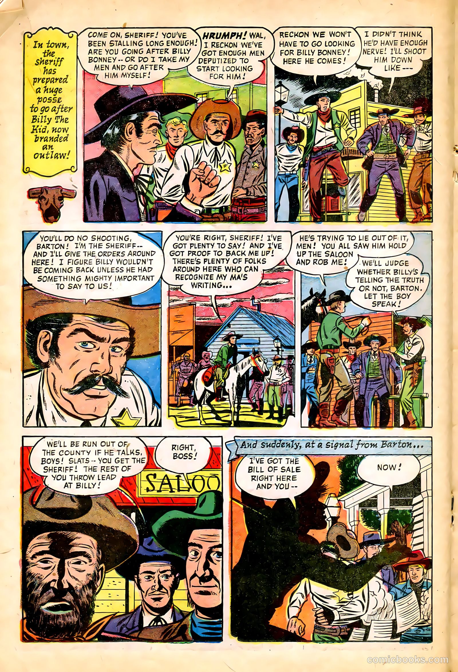 Billy the Kid Adventure Magazine #1 (1950) — page 18 of 36
