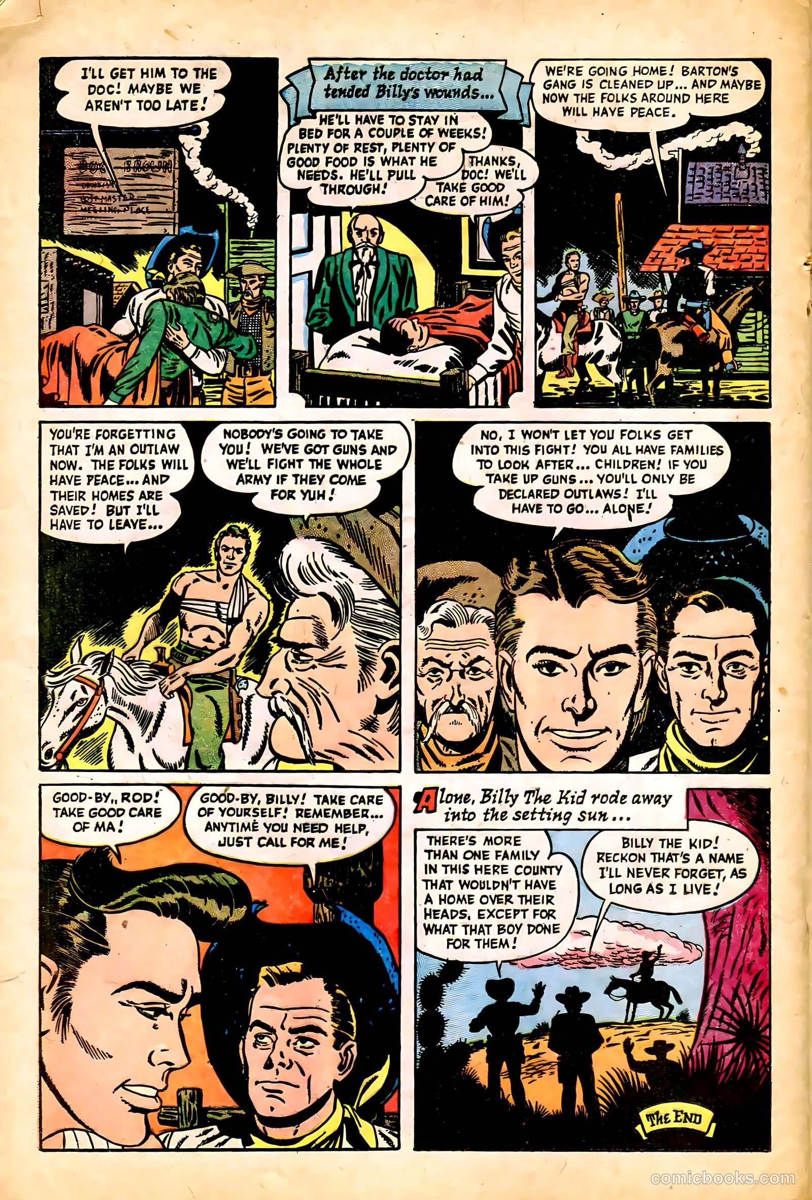 Billy the Kid Adventure Magazine #1 (1950) — page 20 of 36