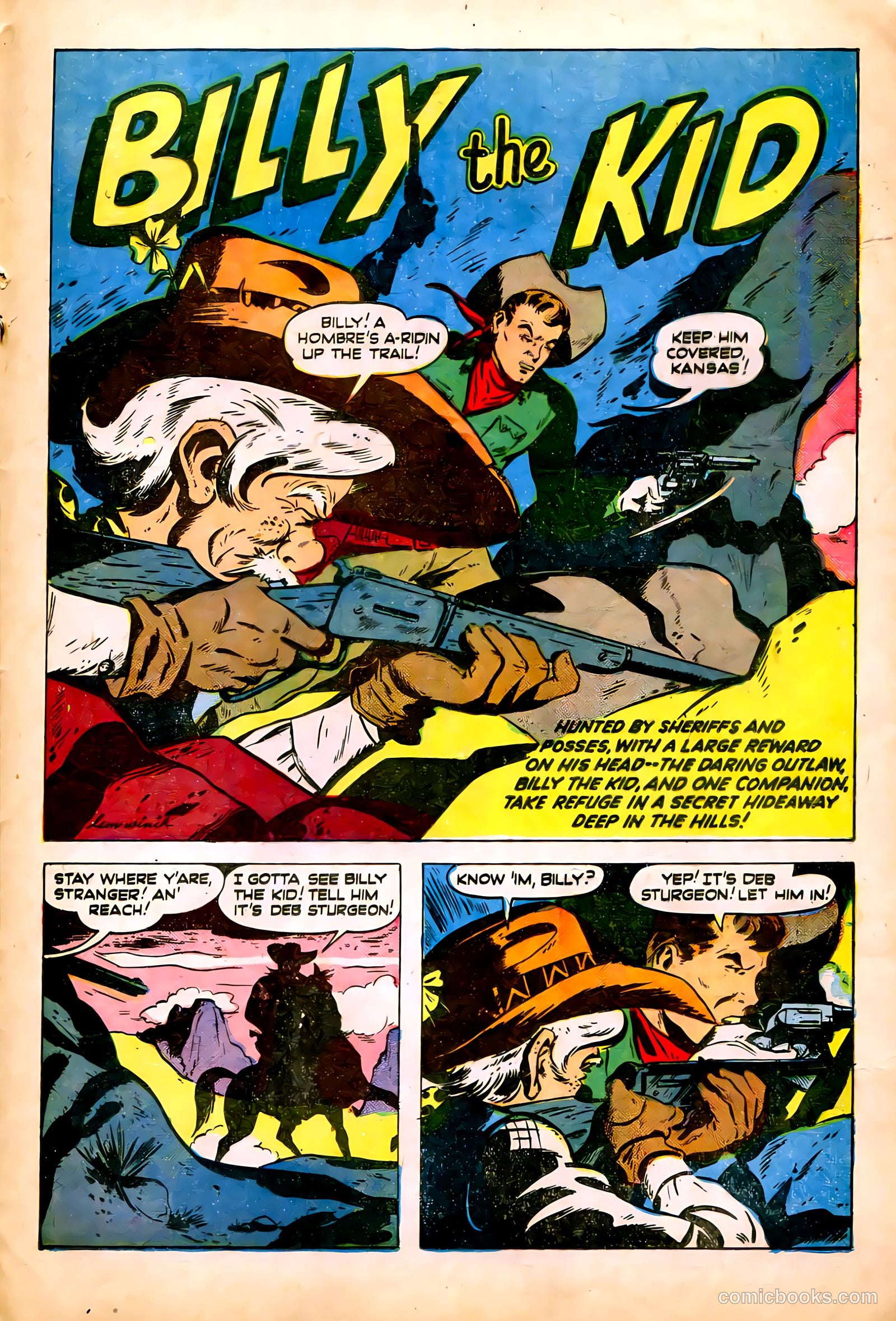 Billy the Kid Adventure Magazine #1 (1950) — page 23 of 36