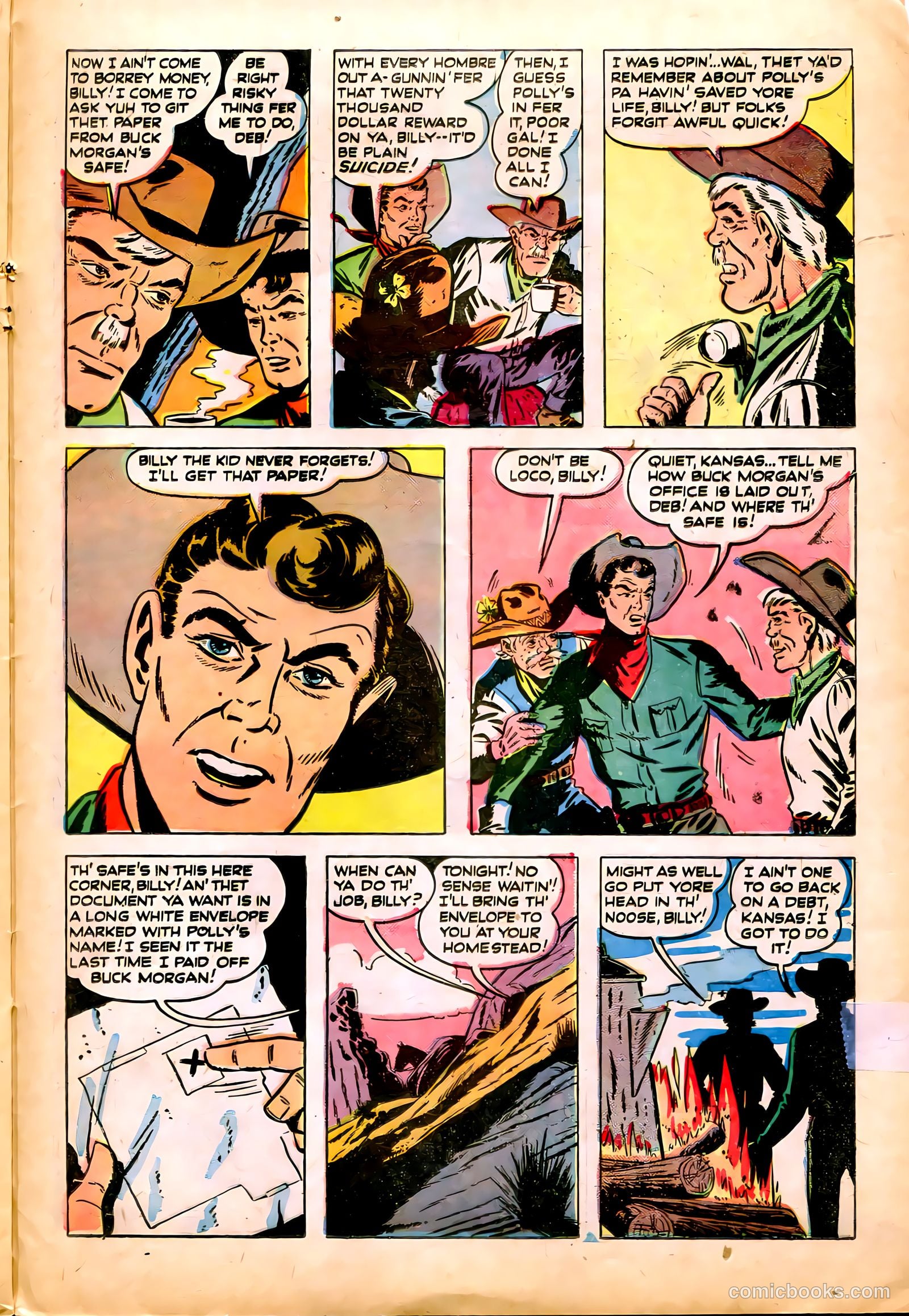 Billy the Kid Adventure Magazine #1 (1950) — page 25 of 36