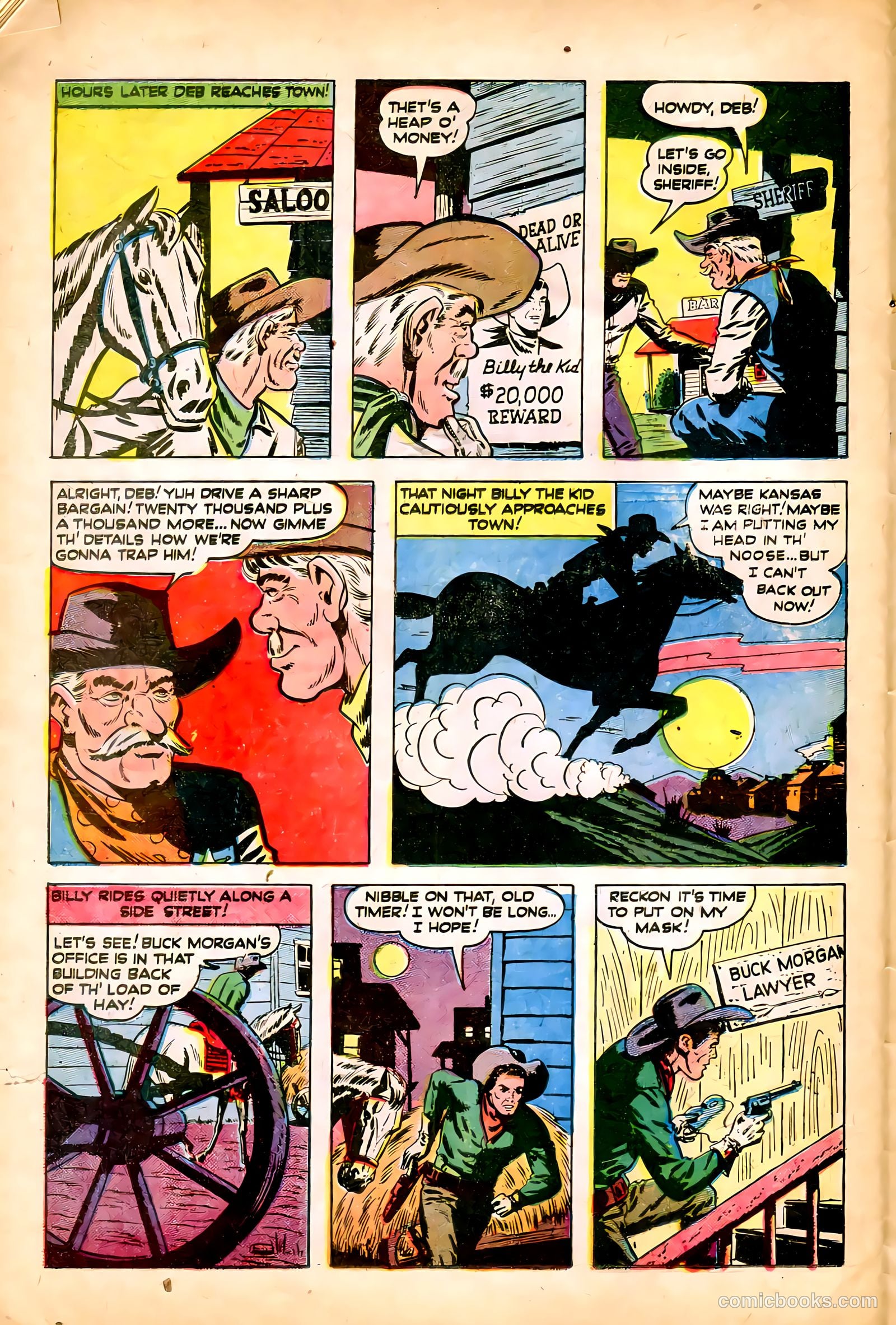 Billy the Kid Adventure Magazine #1 (1950) — page 26 of 36