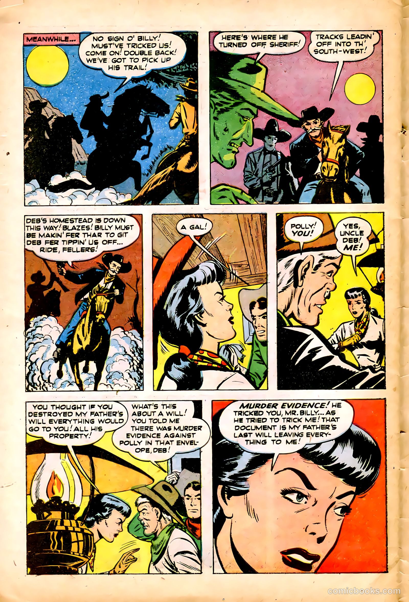 Billy the Kid Adventure Magazine #1 (1950) — page 32 of 36