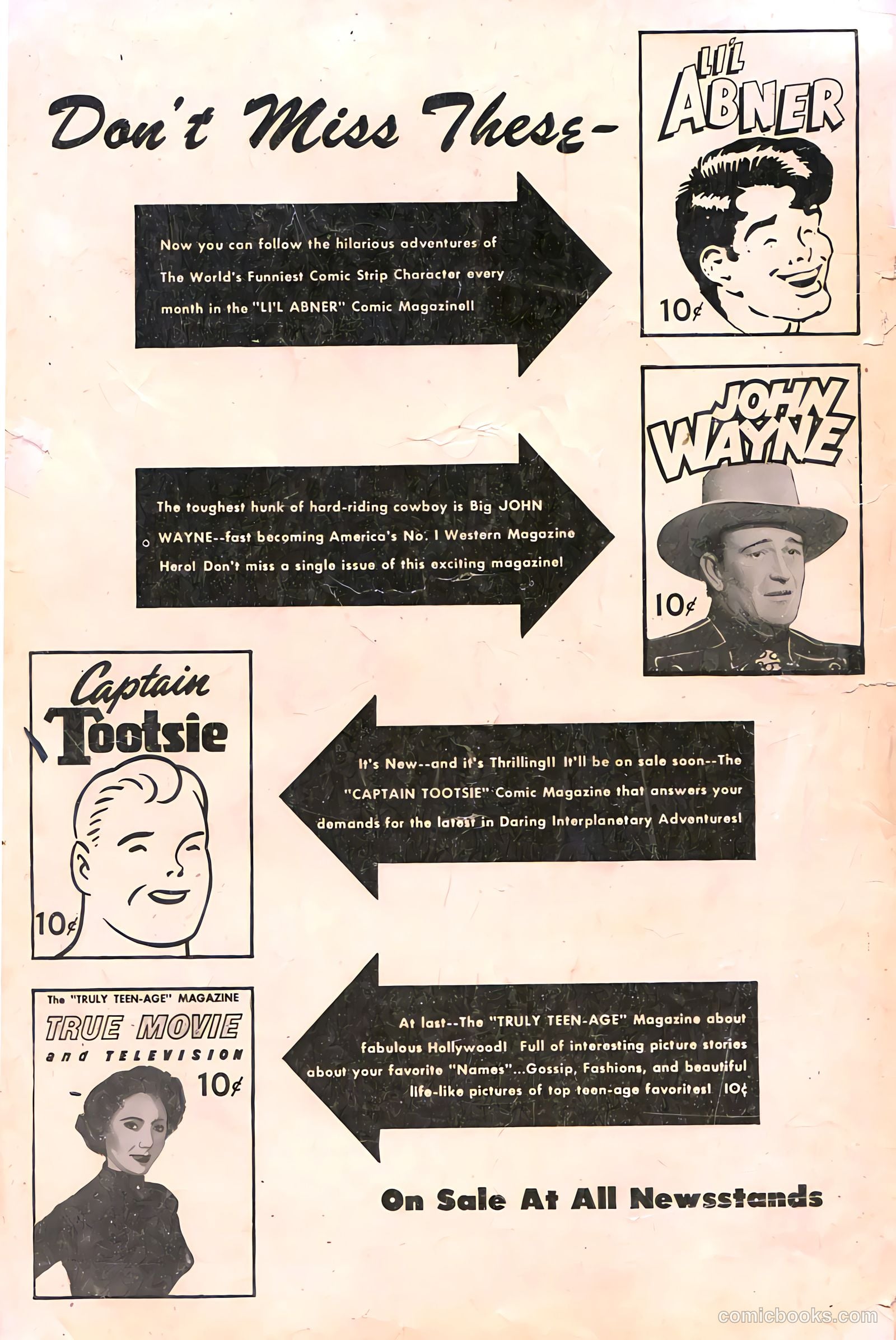 Billy the Kid Adventure Magazine #1 (1950) — page 36 of 36