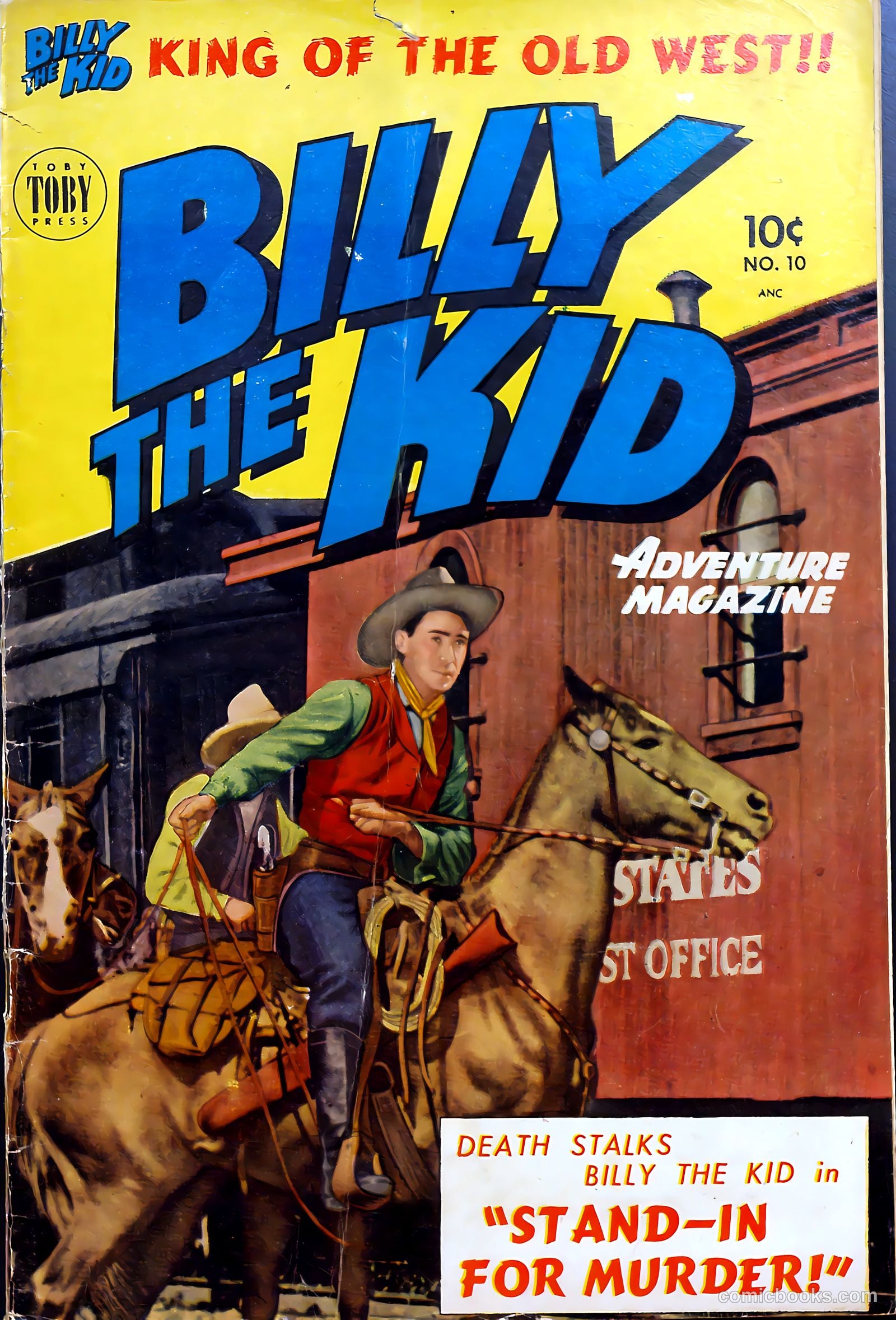 Billy the Kid Adventure Magazine #10