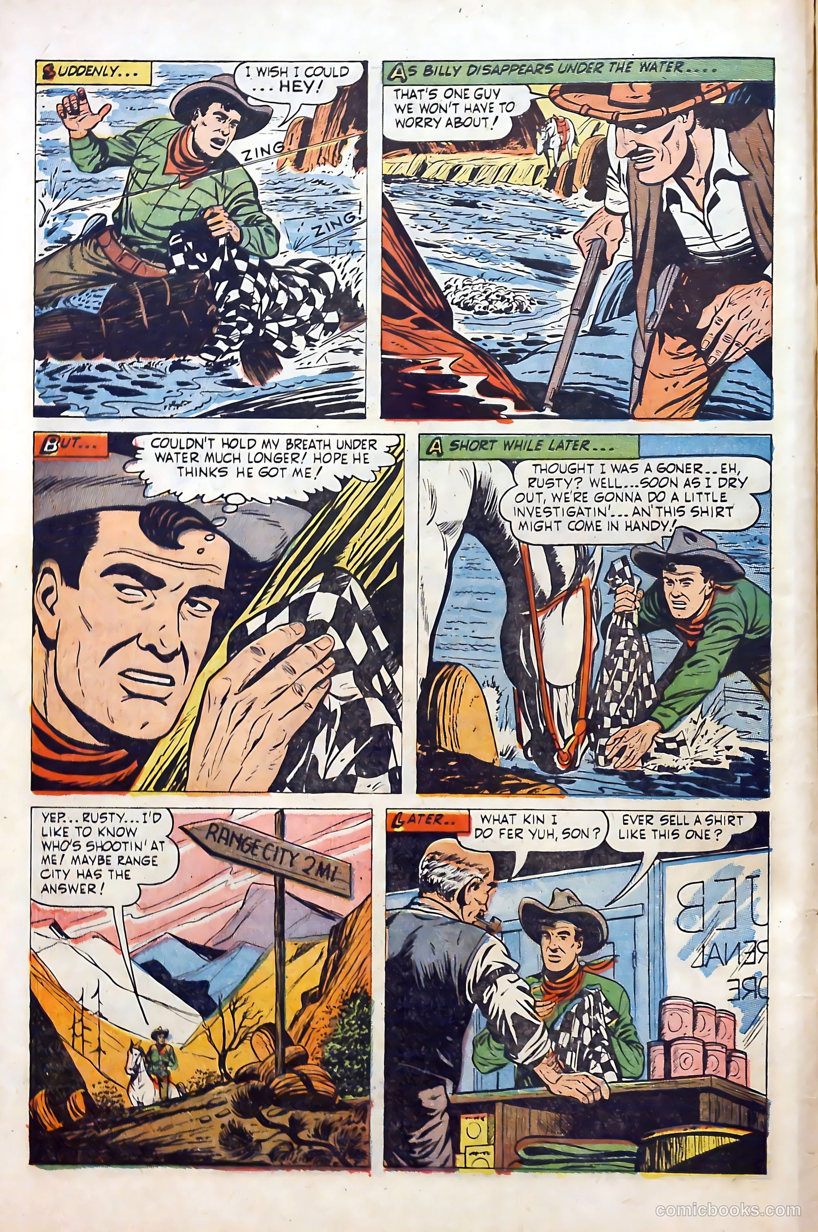 Billy the Kid Adventure Magazine #10 (1952) — page 4 of 36
