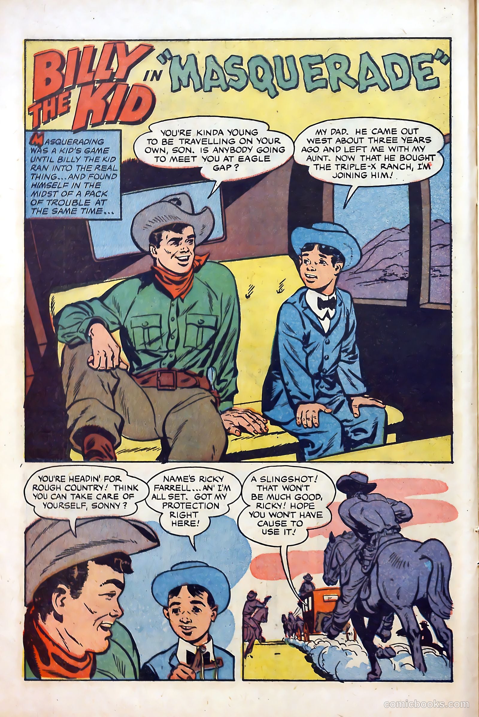 Billy the Kid Adventure Magazine #10 (1952) — page 10 of 36
