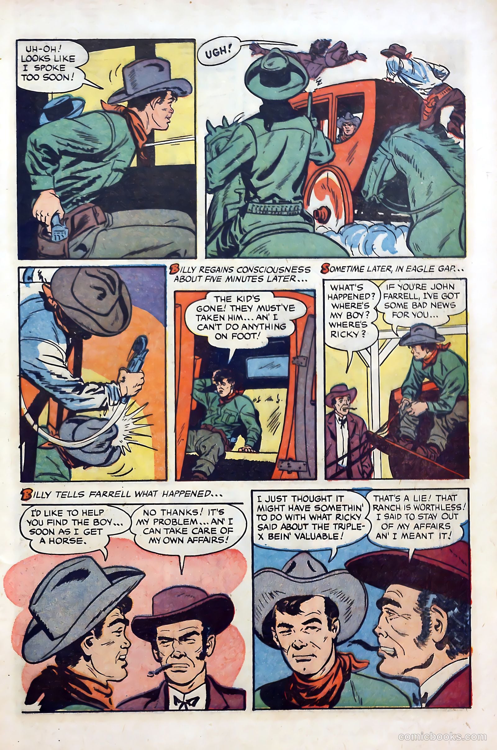 Billy the Kid Adventure Magazine #10 (1952) — page 11 of 36