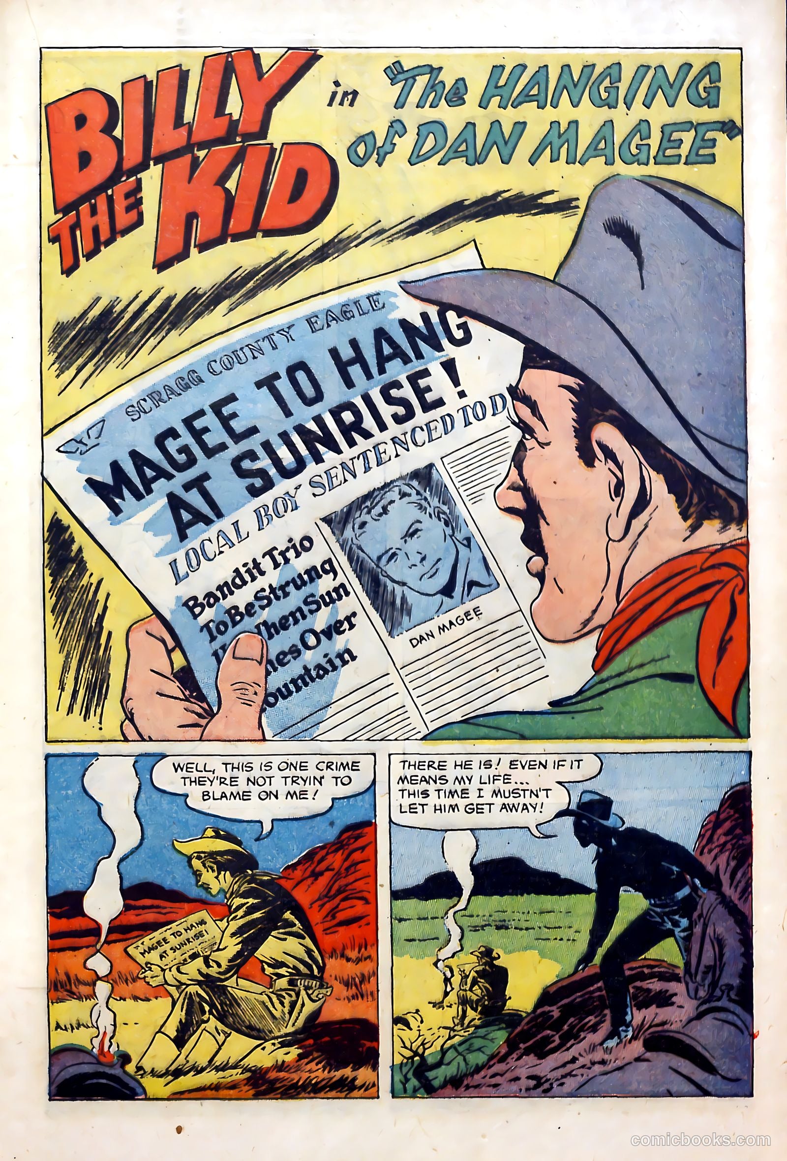 Billy the Kid Adventure Magazine #10 (1952) — page 19 of 36