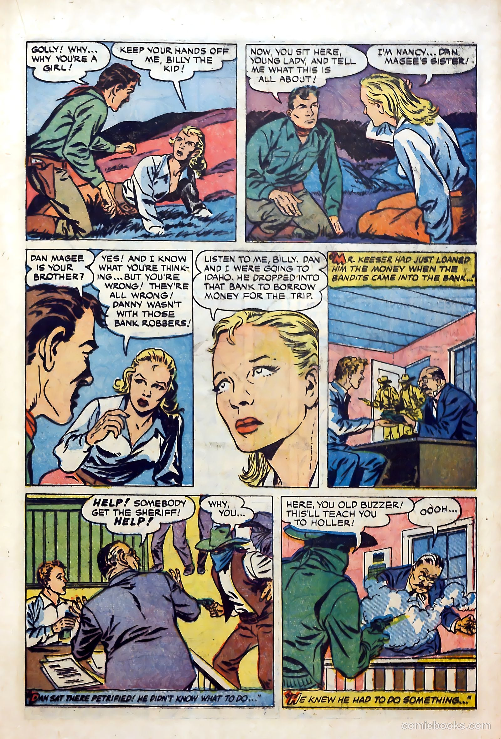 Billy the Kid Adventure Magazine #10 (1952) — page 21 of 36