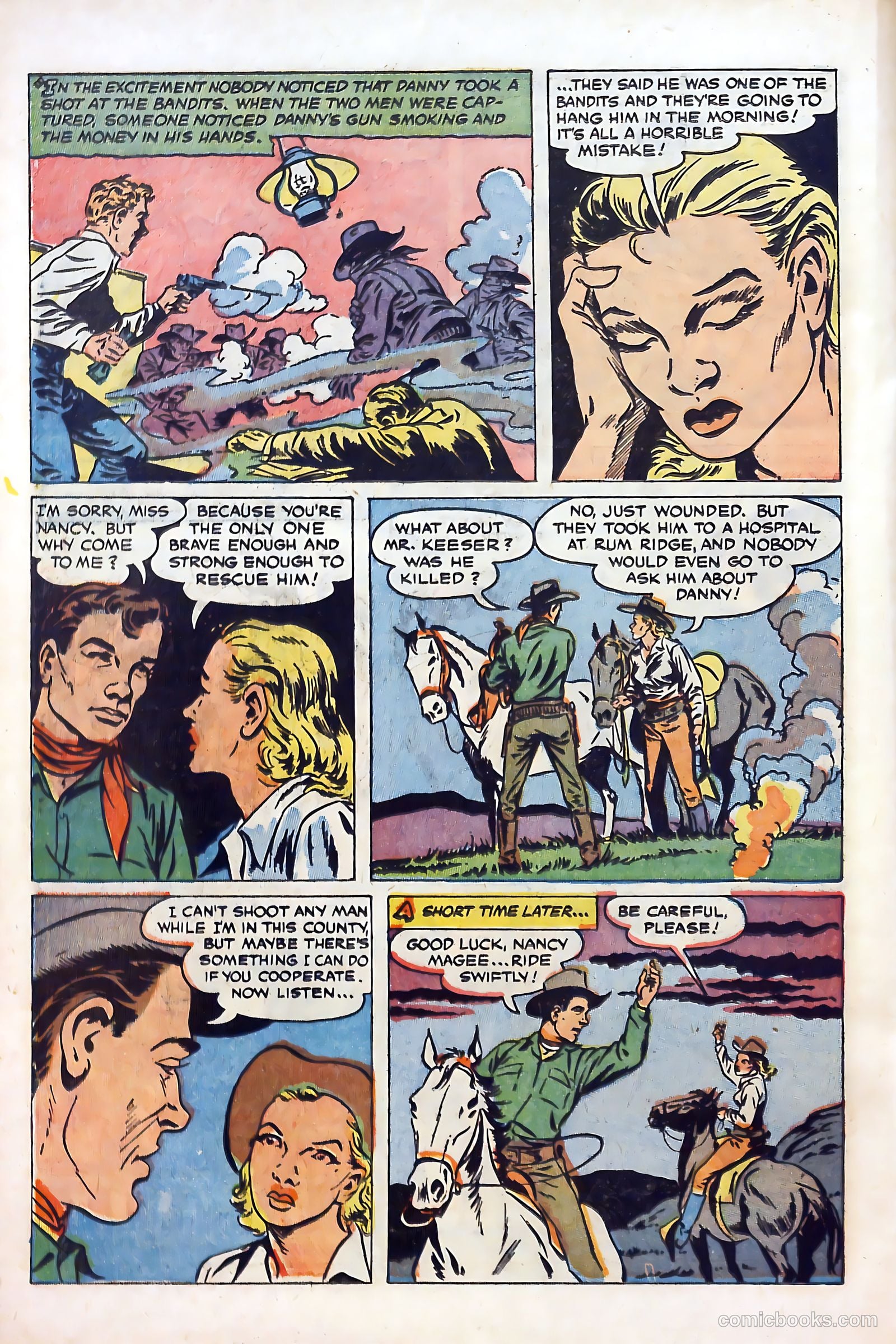 Billy the Kid Adventure Magazine #10 (1952) — page 22 of 36