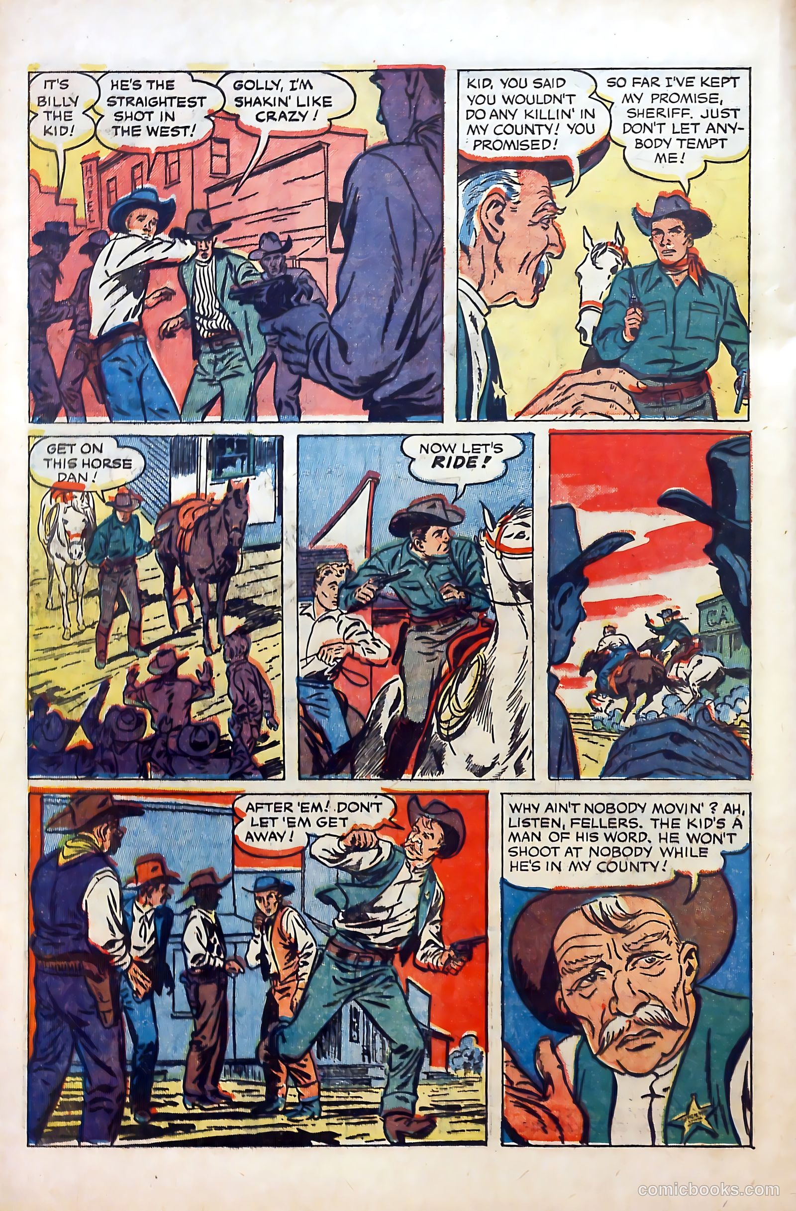 Billy the Kid Adventure Magazine #10 (1952) — page 24 of 36