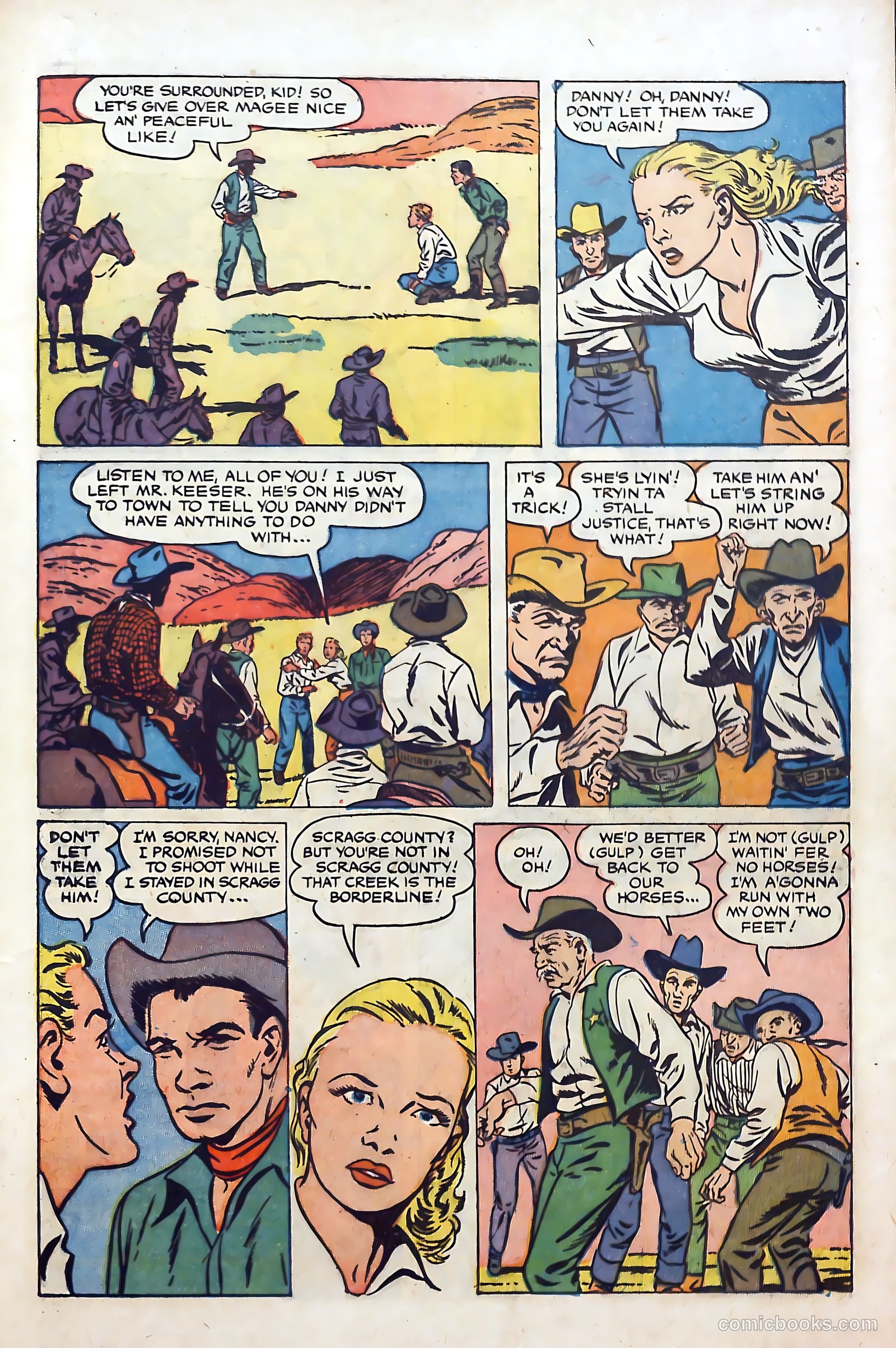 Billy the Kid Adventure Magazine #10 (1952) — page 27 of 36