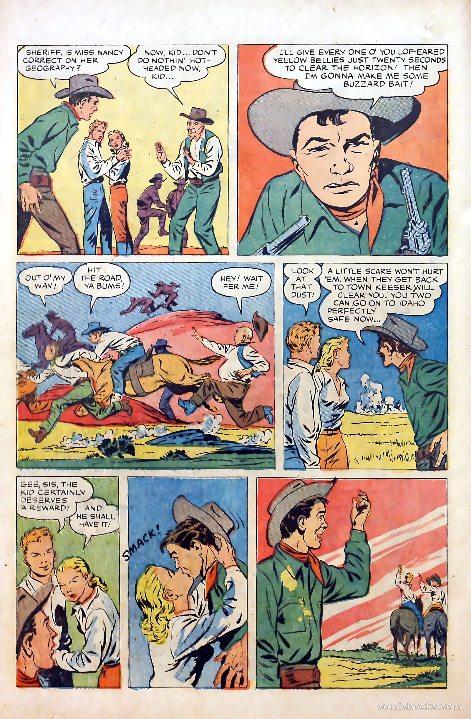 Billy the Kid Adventure Magazine #10 (1952) — page 28 of 36