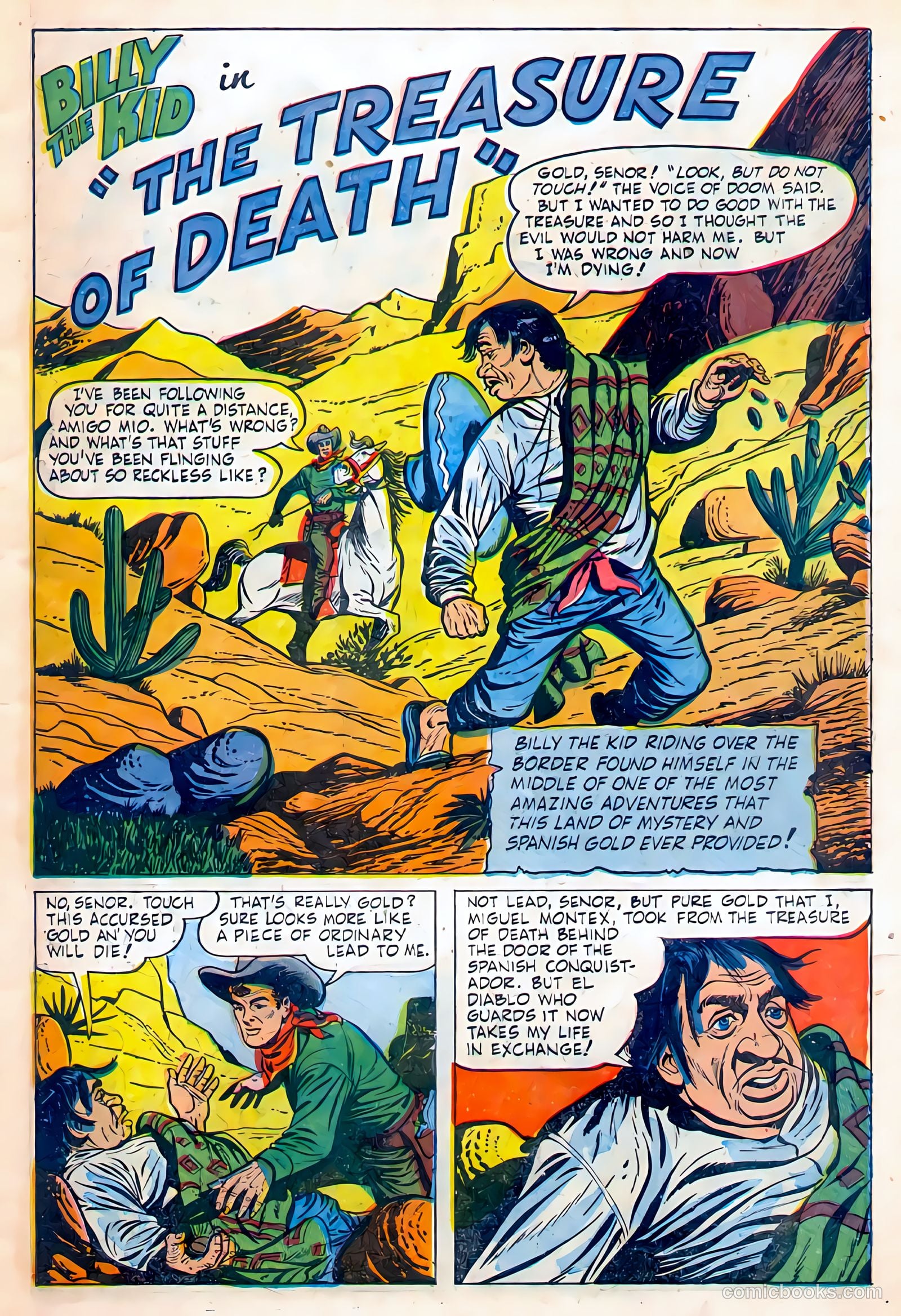 Billy the Kid Adventure Magazine #11 (1952) — page 3 of 38