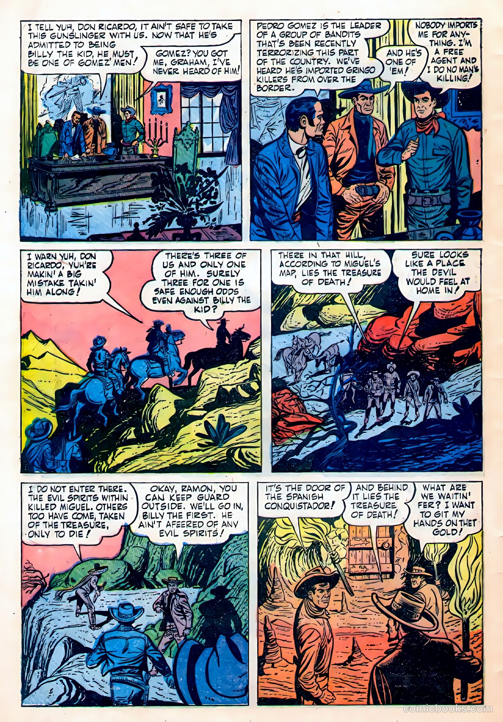 Billy the Kid Adventure Magazine #11 (1952) — page 6 of 38
