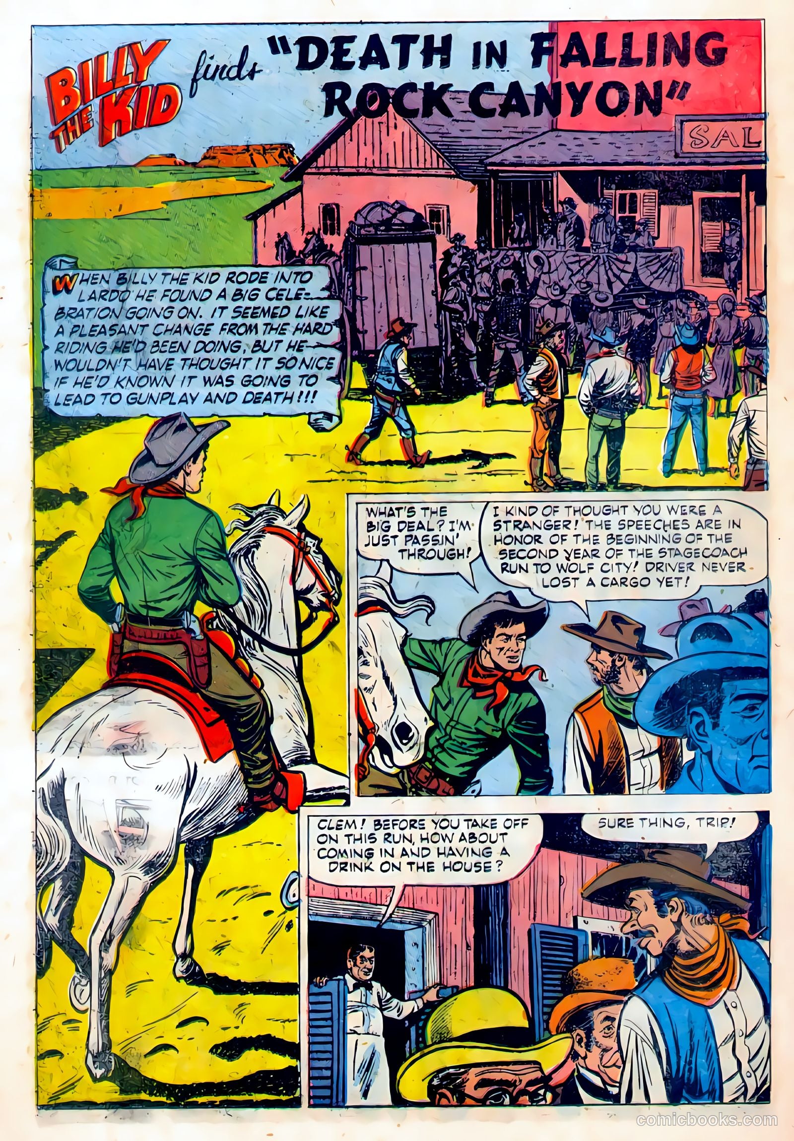 Billy the Kid Adventure Magazine #11 (1952) — page 12 of 38