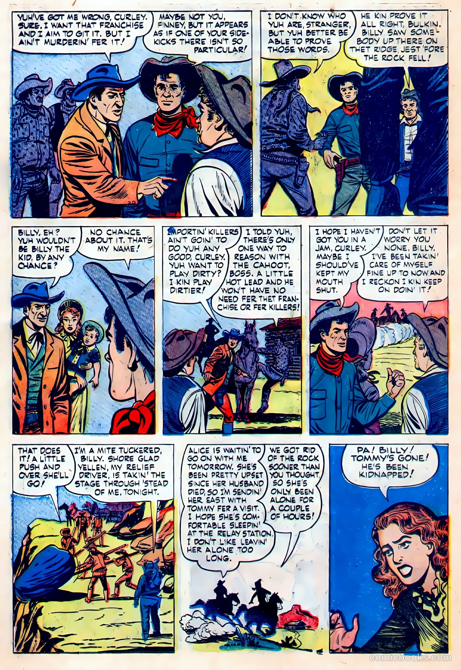 Billy the Kid Adventure Magazine #11 (1952) — page 24 of 38
