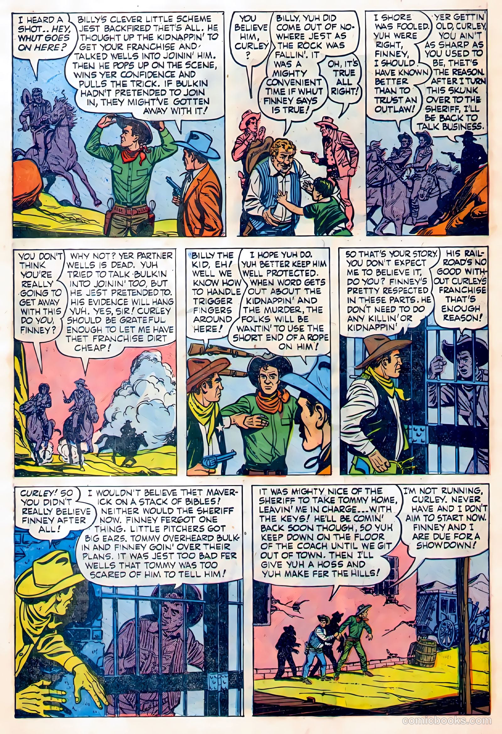 Billy the Kid Adventure Magazine #11 (1952) — page 26 of 38