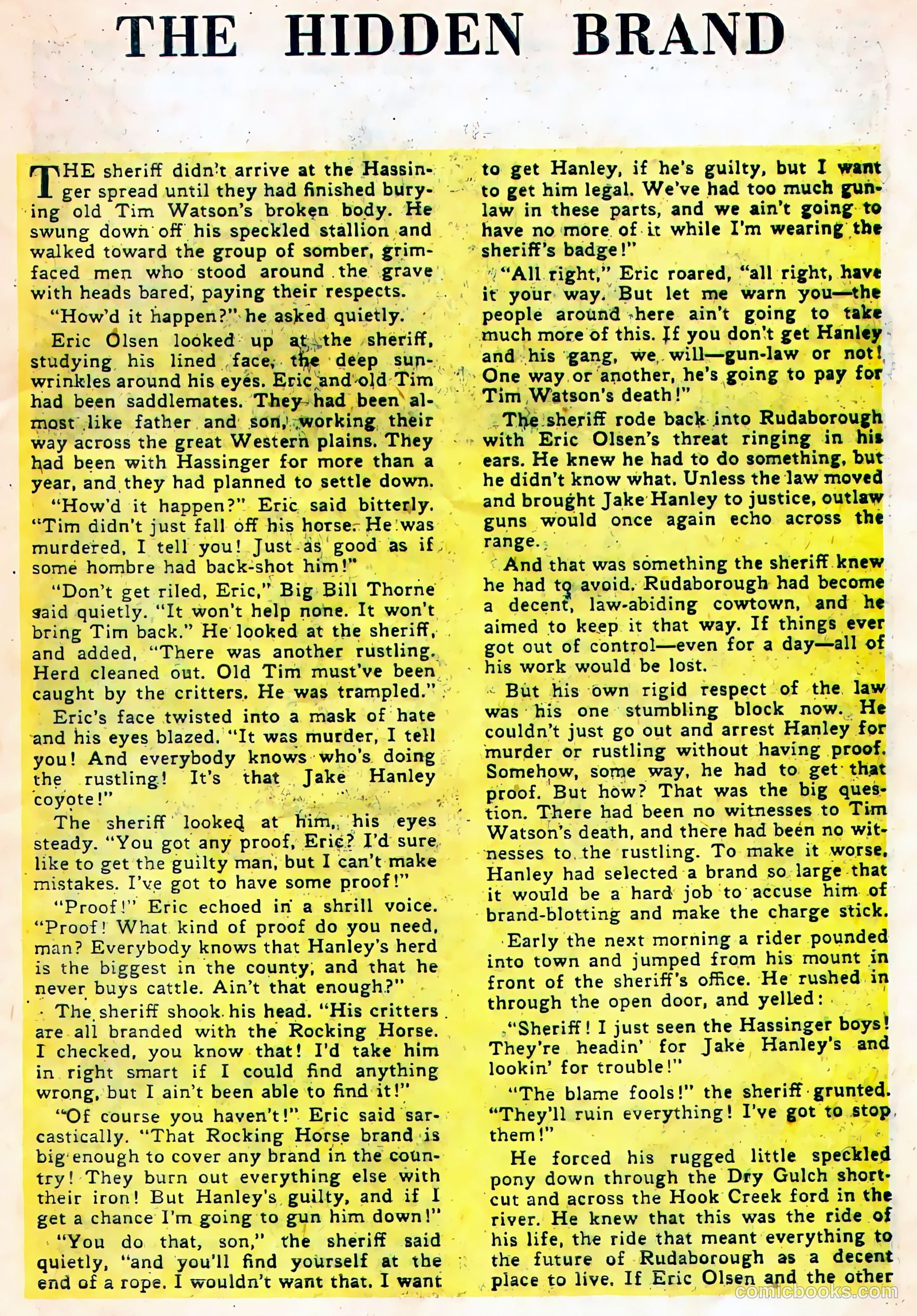 Billy the Kid Adventure Magazine #11 (1952) — page 29 of 38