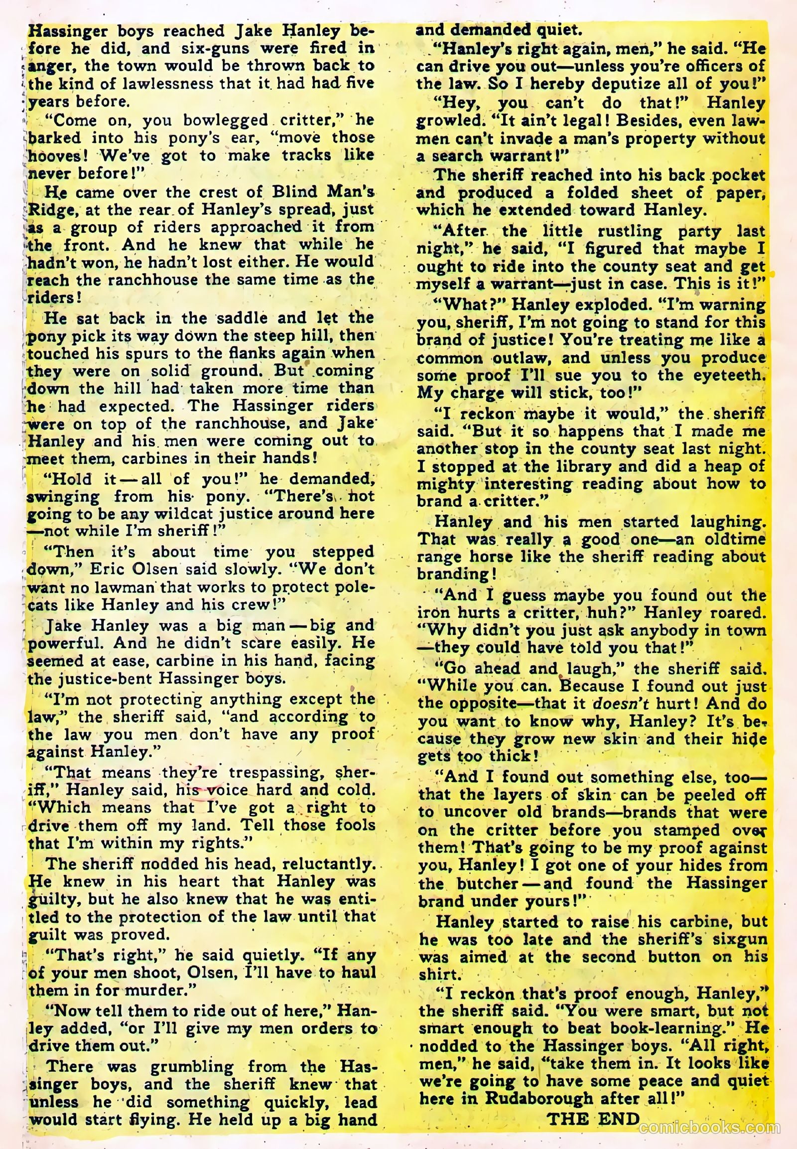 Billy the Kid Adventure Magazine #11 (1952) — page 30 of 38