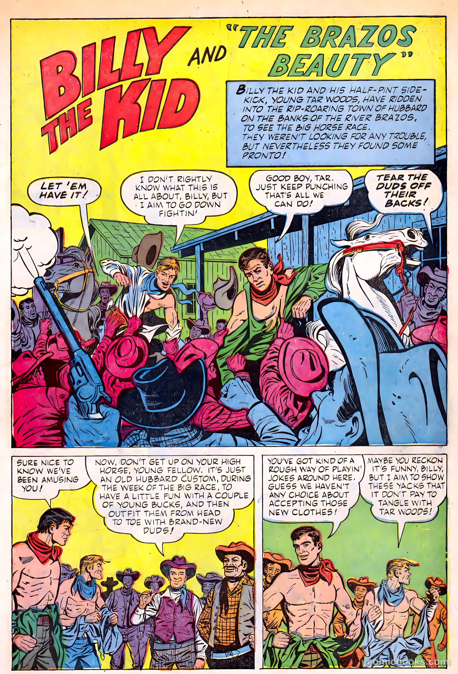 Billy the Kid Adventure Magazine #12 (1952) — page 3 of 36