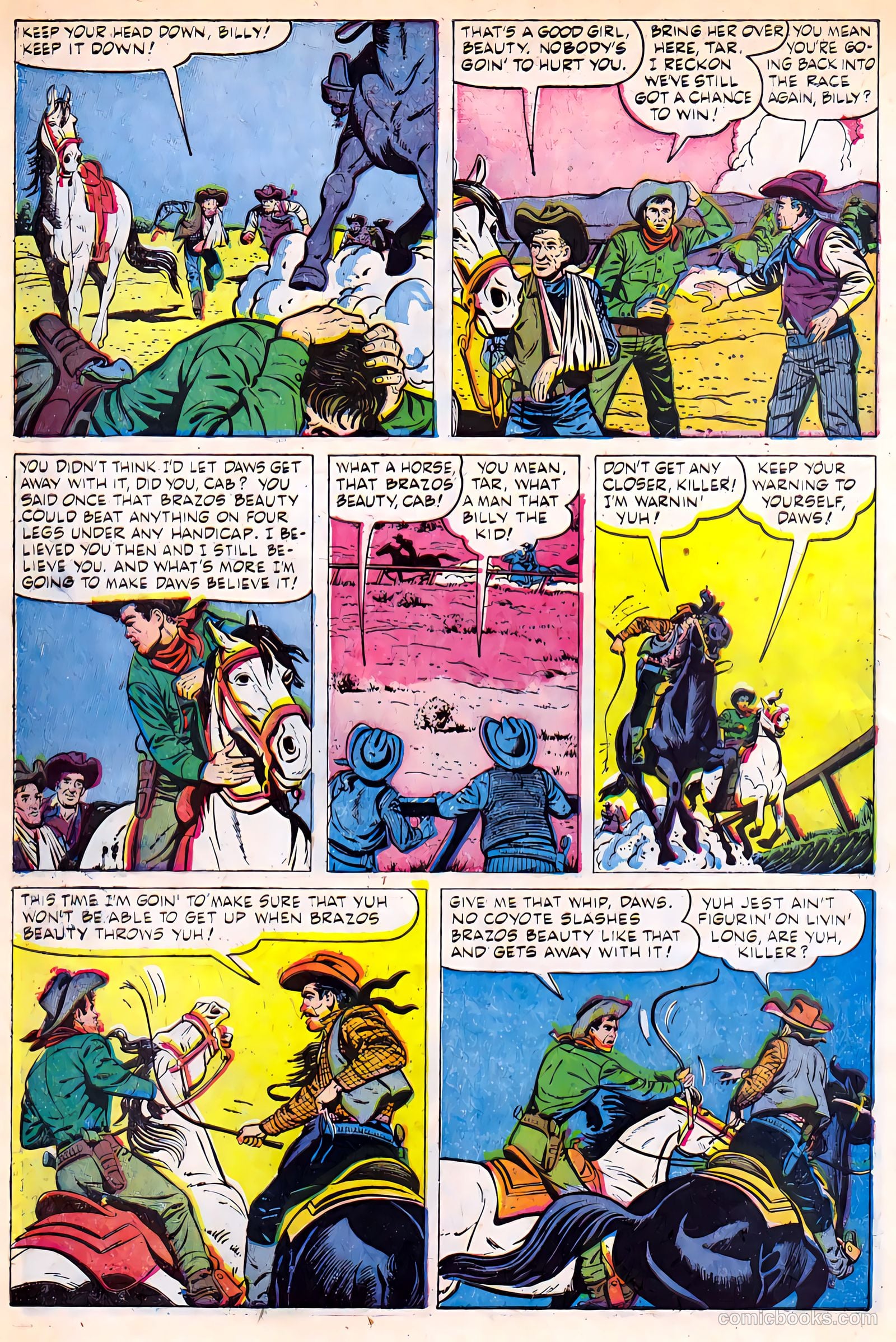 Billy the Kid Adventure Magazine #12 (1952) — page 8 of 36