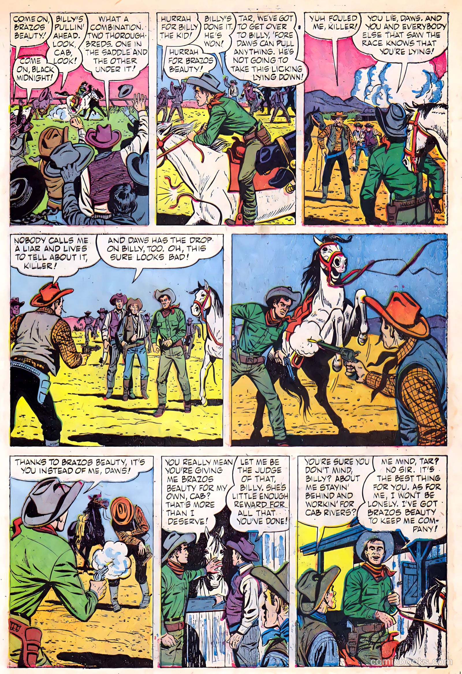 Billy the Kid Adventure Magazine #12 (1952) — page 9 of 36