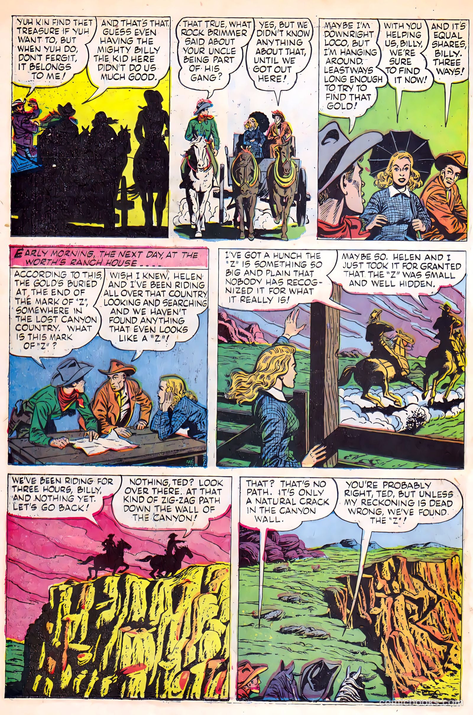Billy the Kid Adventure Magazine #12 (1952) — page 12 of 36