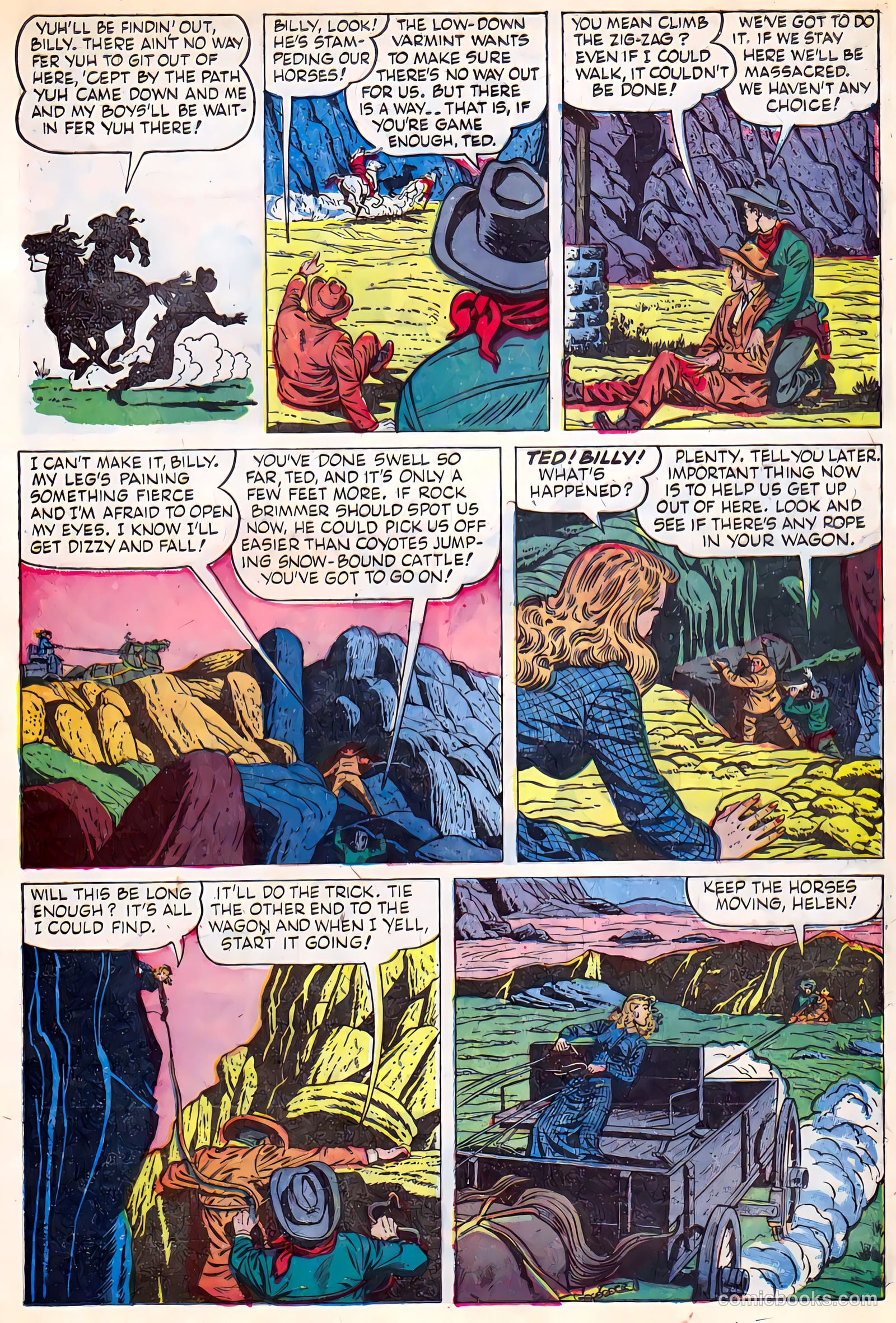 Billy the Kid Adventure Magazine #12 (1952) — page 15 of 36