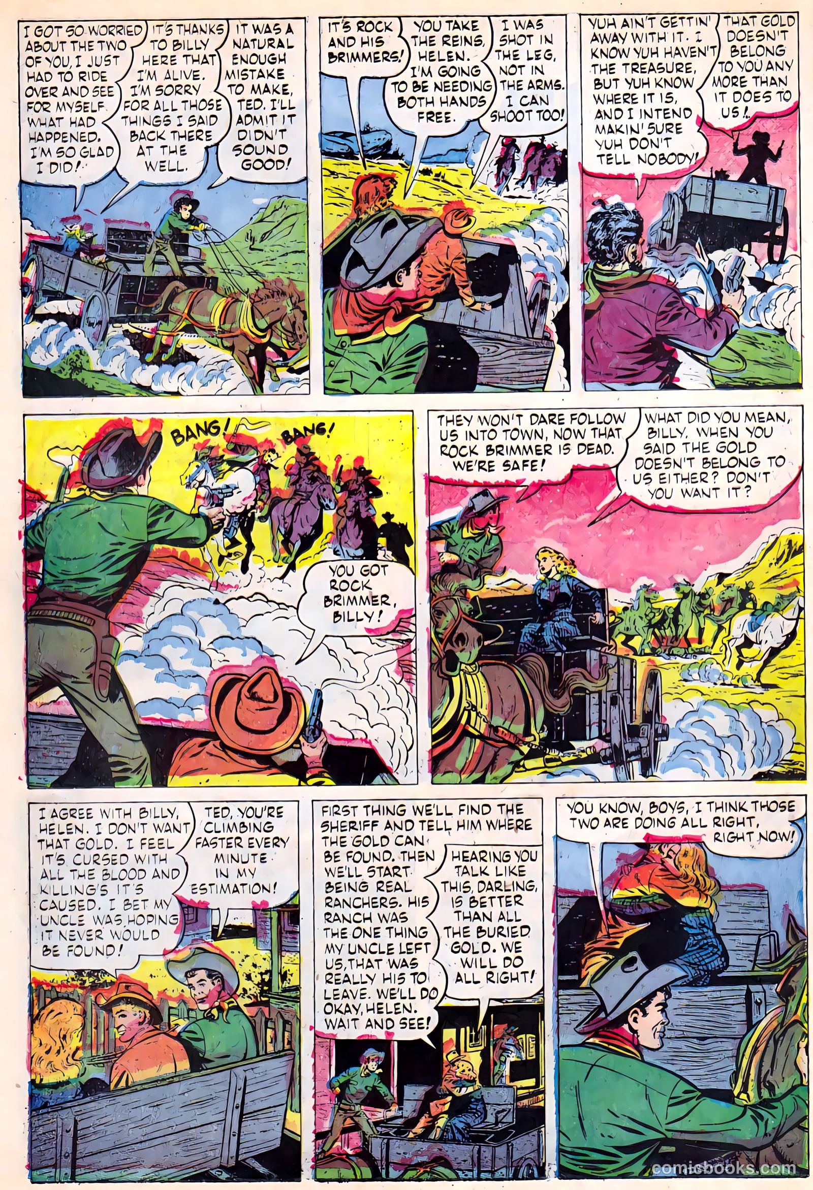 Billy the Kid Adventure Magazine #12 (1952) — page 16 of 36