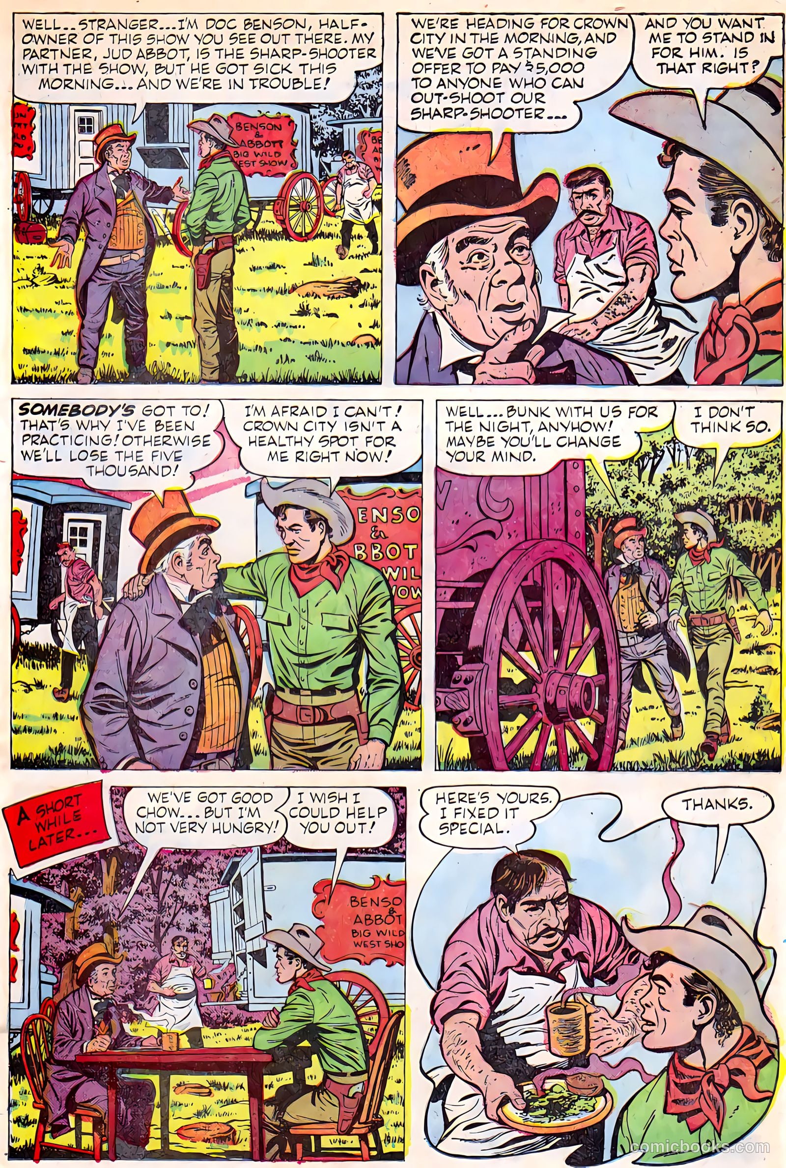 Billy the Kid Adventure Magazine #12 (1952) — page 19 of 36