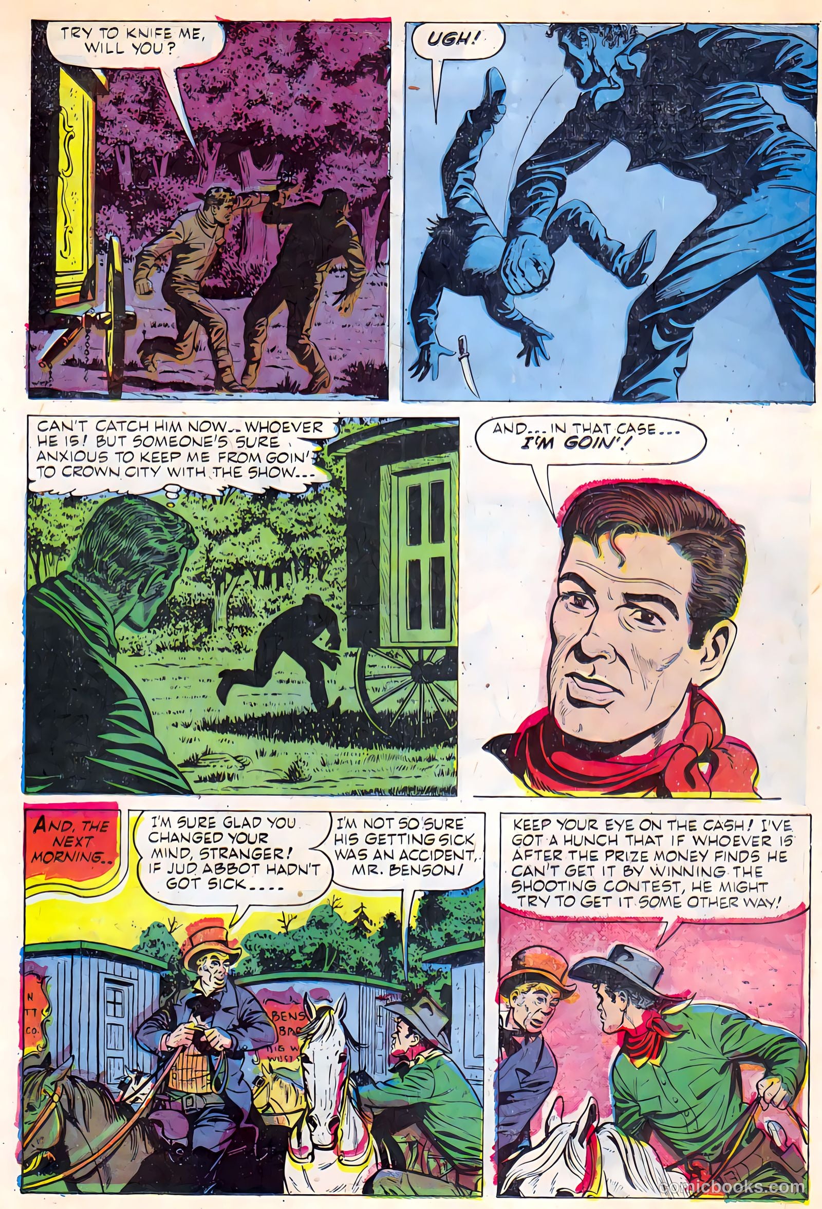 Billy the Kid Adventure Magazine #12 (1952) — page 21 of 36