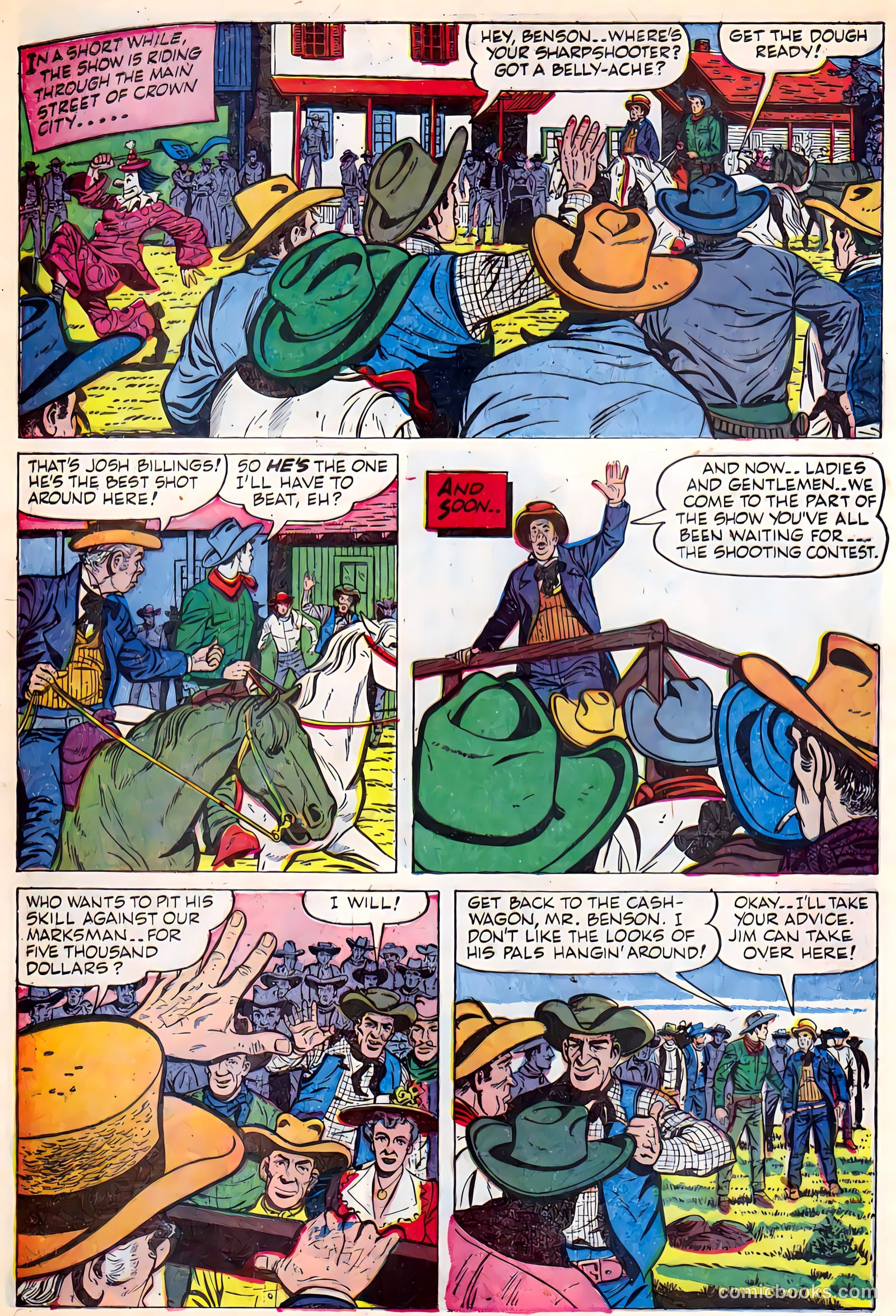 Billy the Kid Adventure Magazine #12 (1952) — page 22 of 36