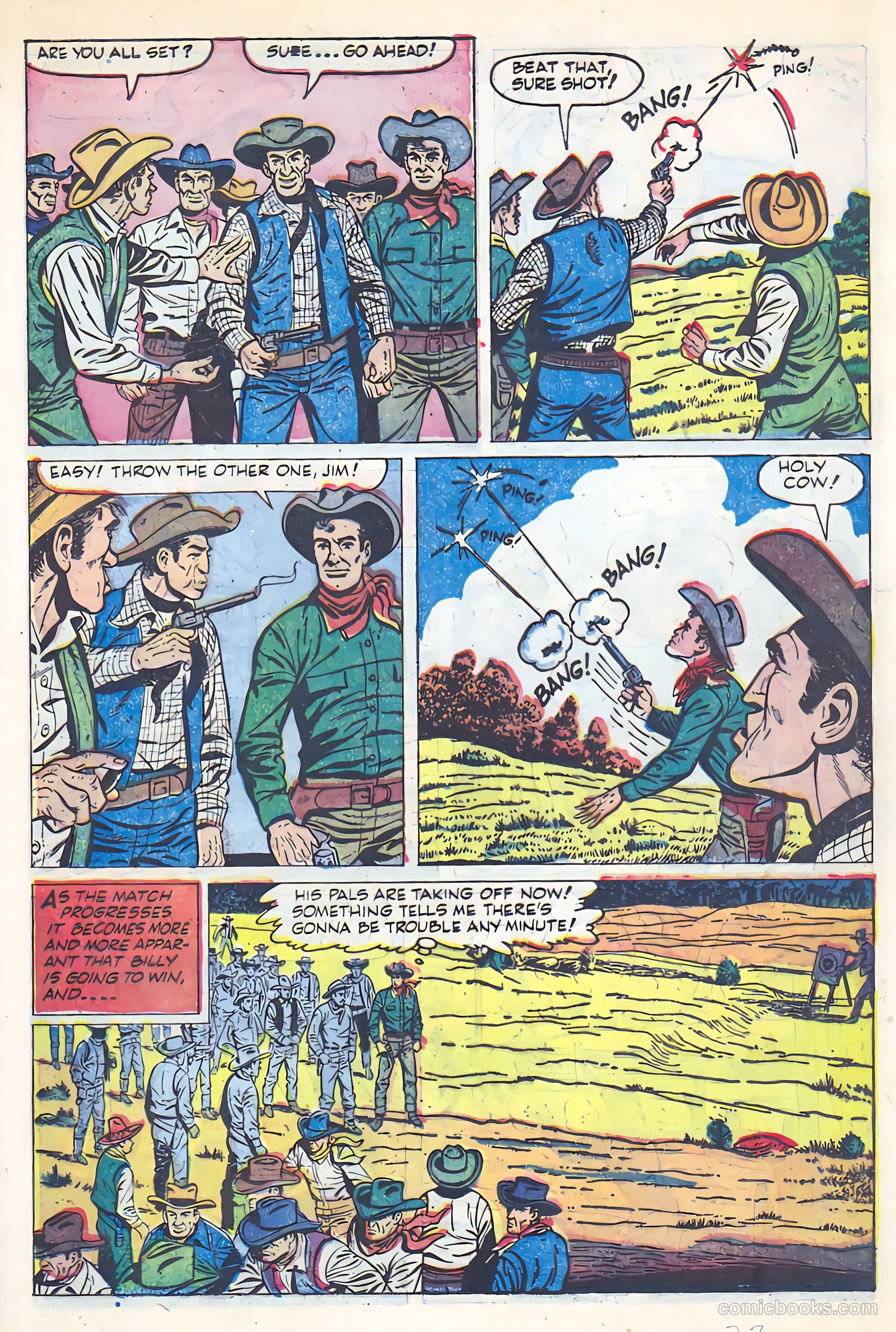 Billy the Kid Adventure Magazine #12 (1952) — page 23 of 36