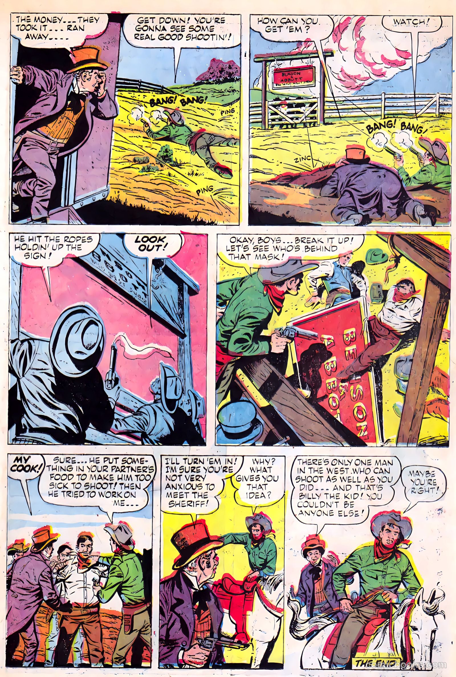 Billy the Kid Adventure Magazine #12 (1952) — page 25 of 36
