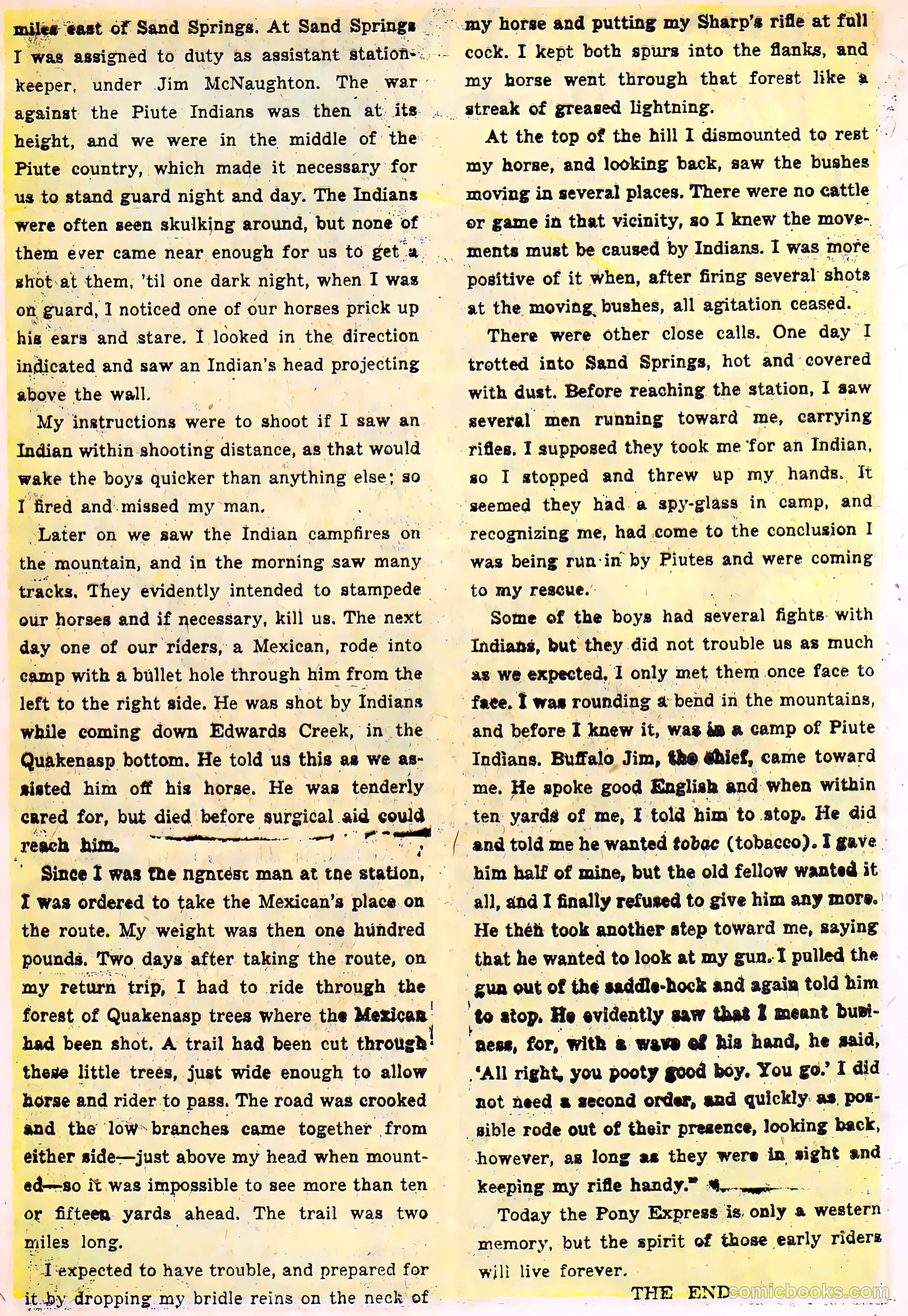 Billy the Kid Adventure Magazine #12 (1952) — page 28 of 36