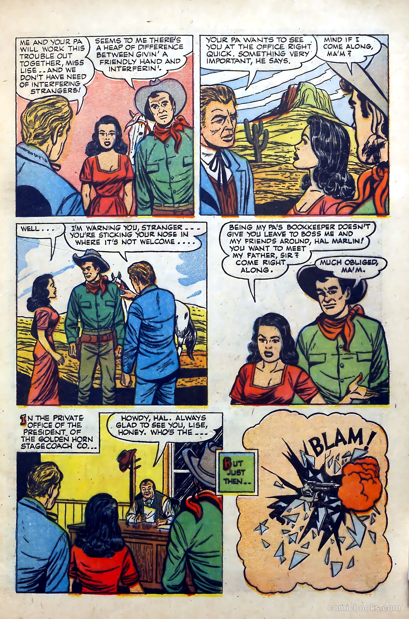 Billy the Kid Adventure Magazine #13 (1952) — page 5 of 36