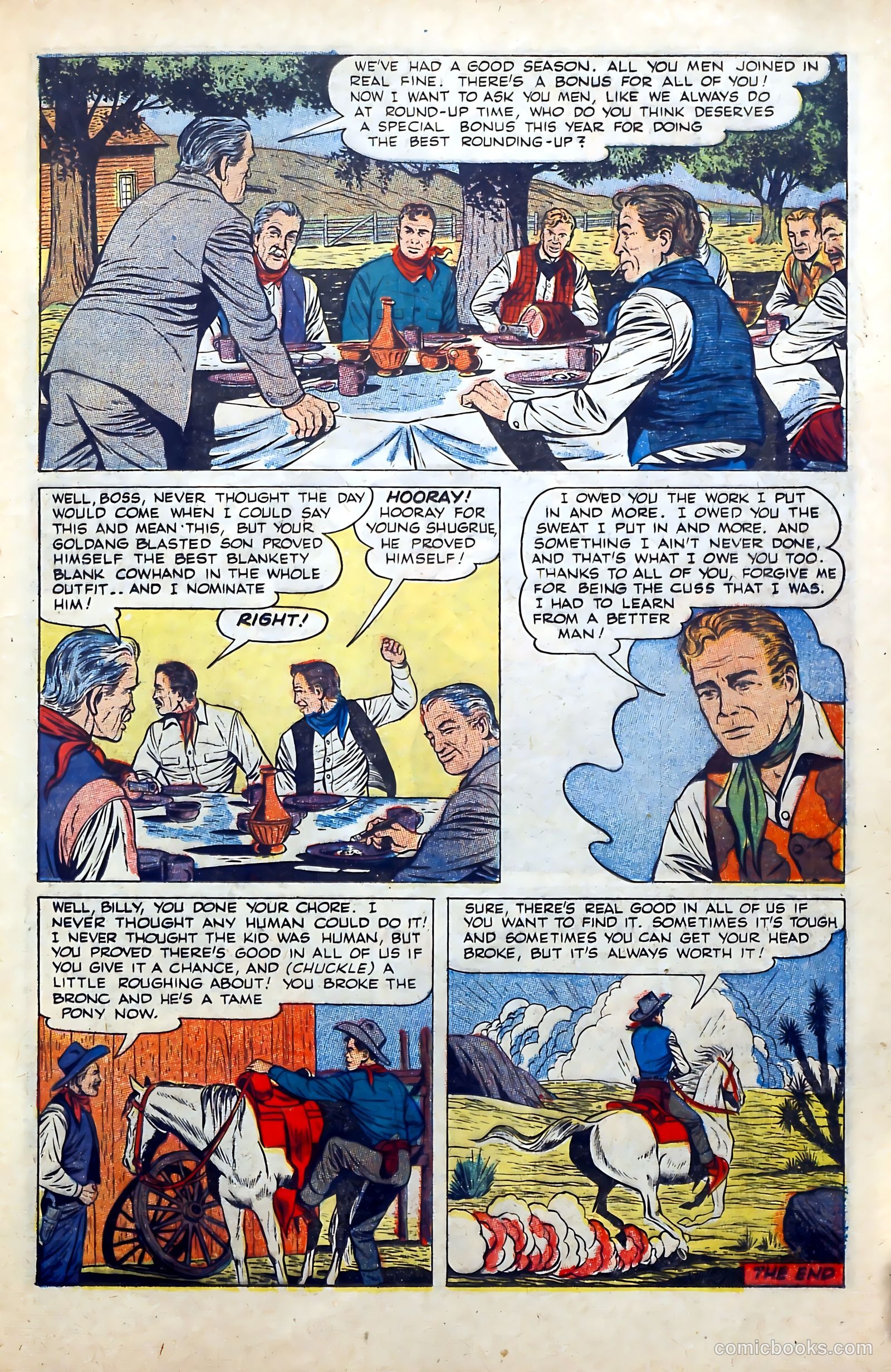 Billy the Kid Adventure Magazine #13 (1952) — page 17 of 36