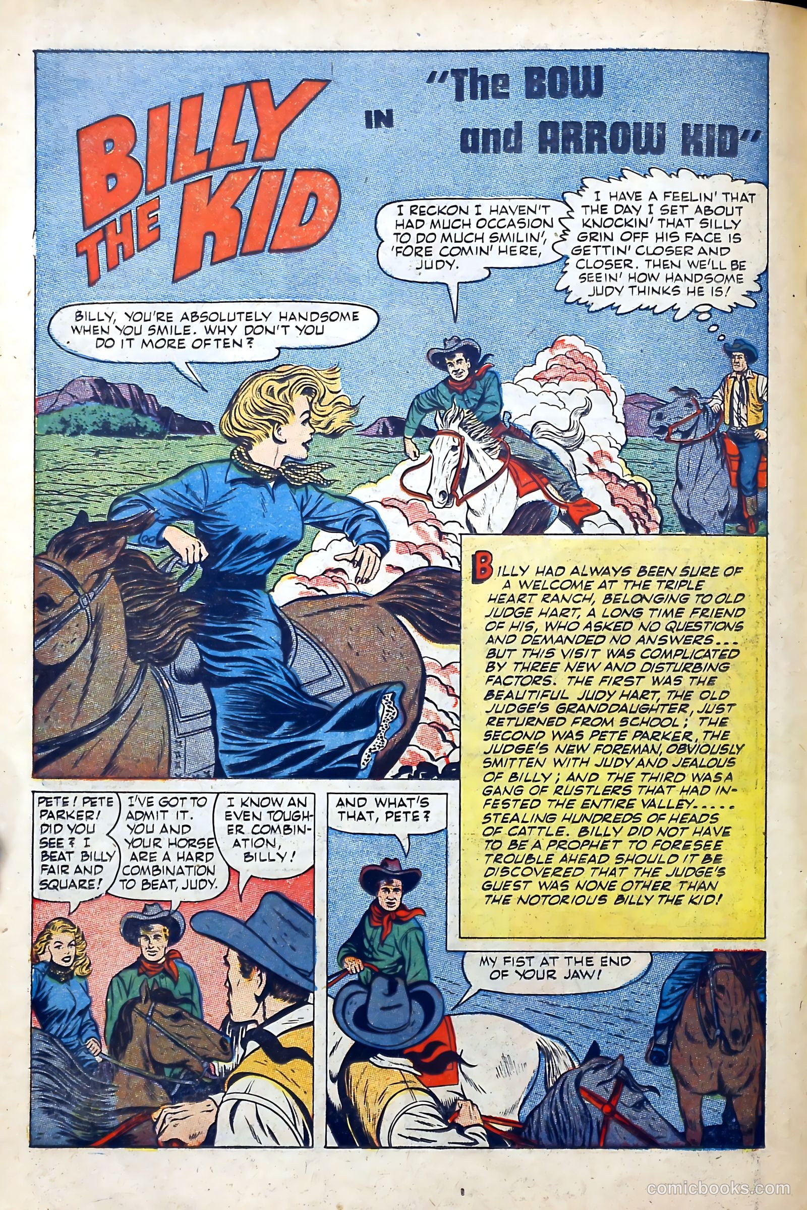Billy the Kid Adventure Magazine #13 (1952) — page 18 of 36