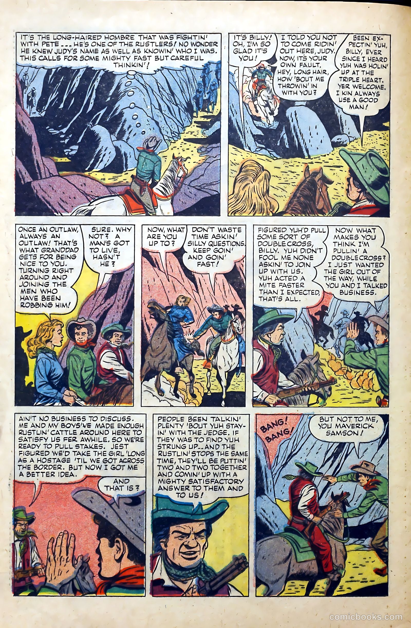 Billy the Kid Adventure Magazine #13 (1952) — page 24 of 36