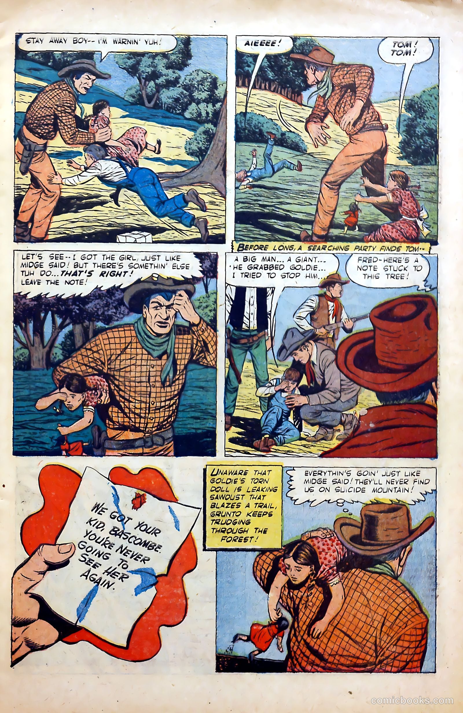 Billy the Kid Adventure Magazine #14 (1952) — page 7 of 36