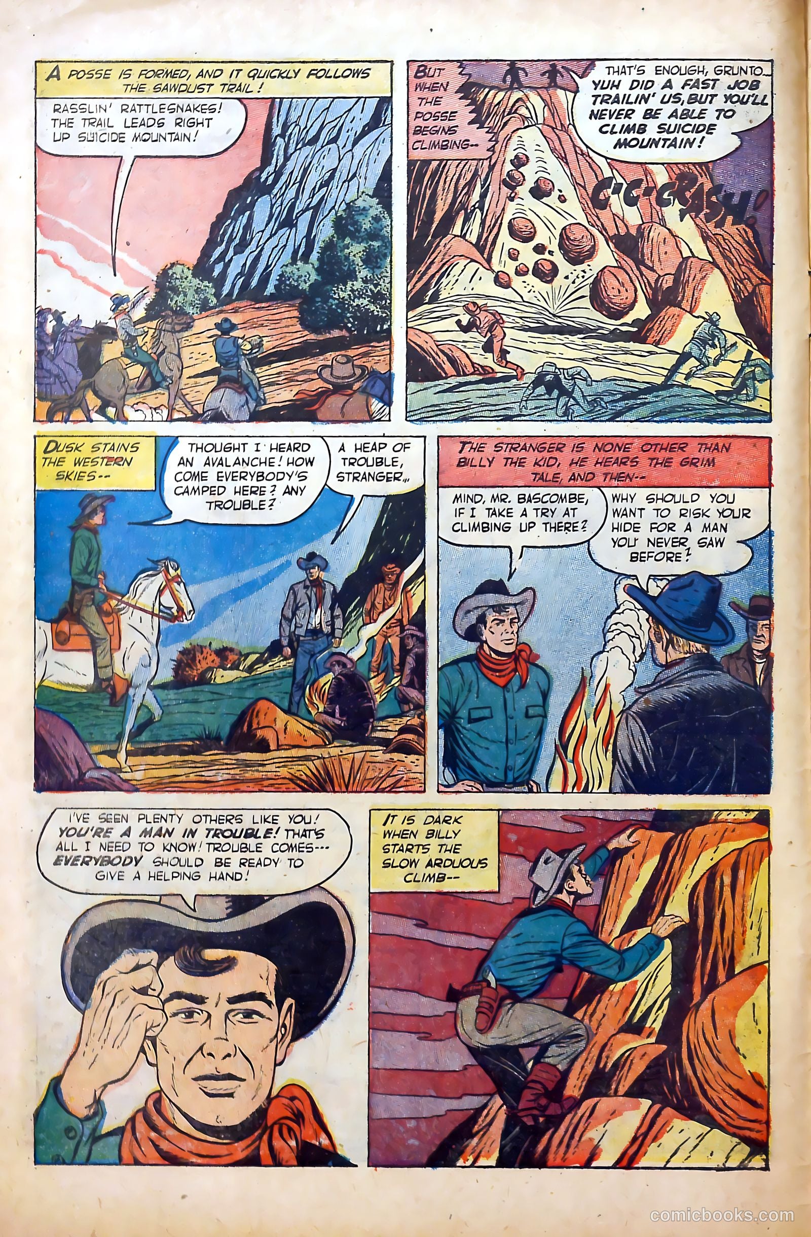 Billy the Kid Adventure Magazine #14 (1952) — page 8 of 36