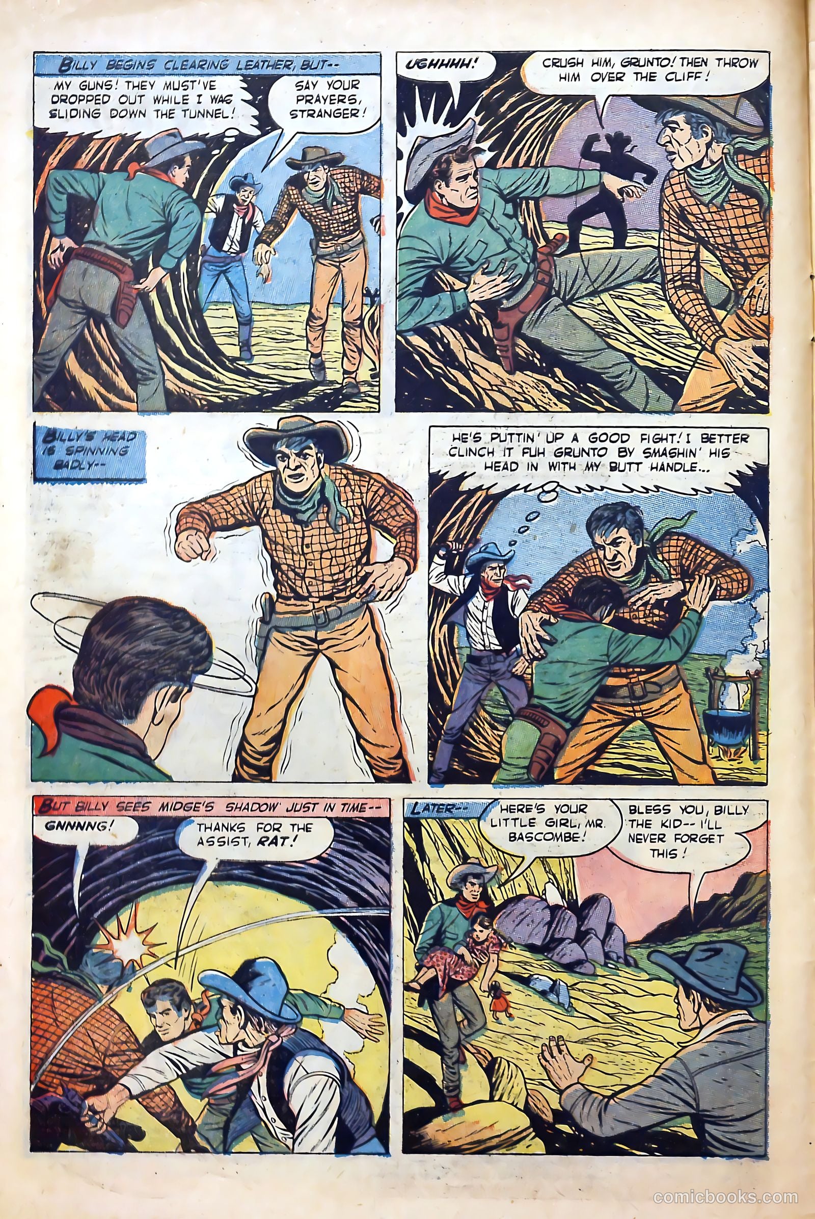 Billy the Kid Adventure Magazine #14 (1952) — page 10 of 36