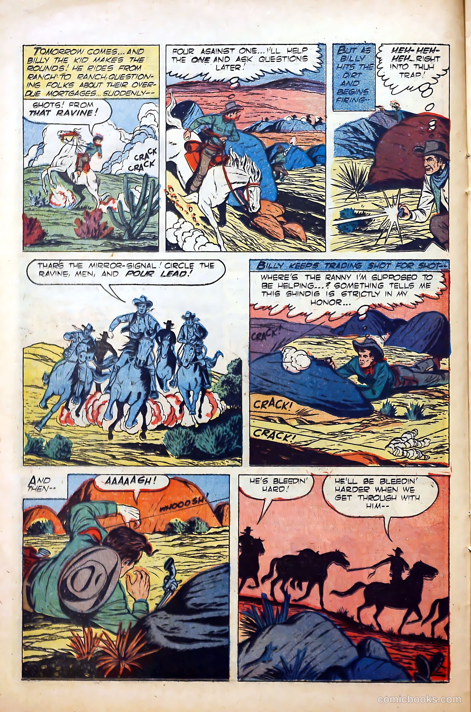 Billy the Kid Adventure Magazine #14 (1952) — page 14 of 36