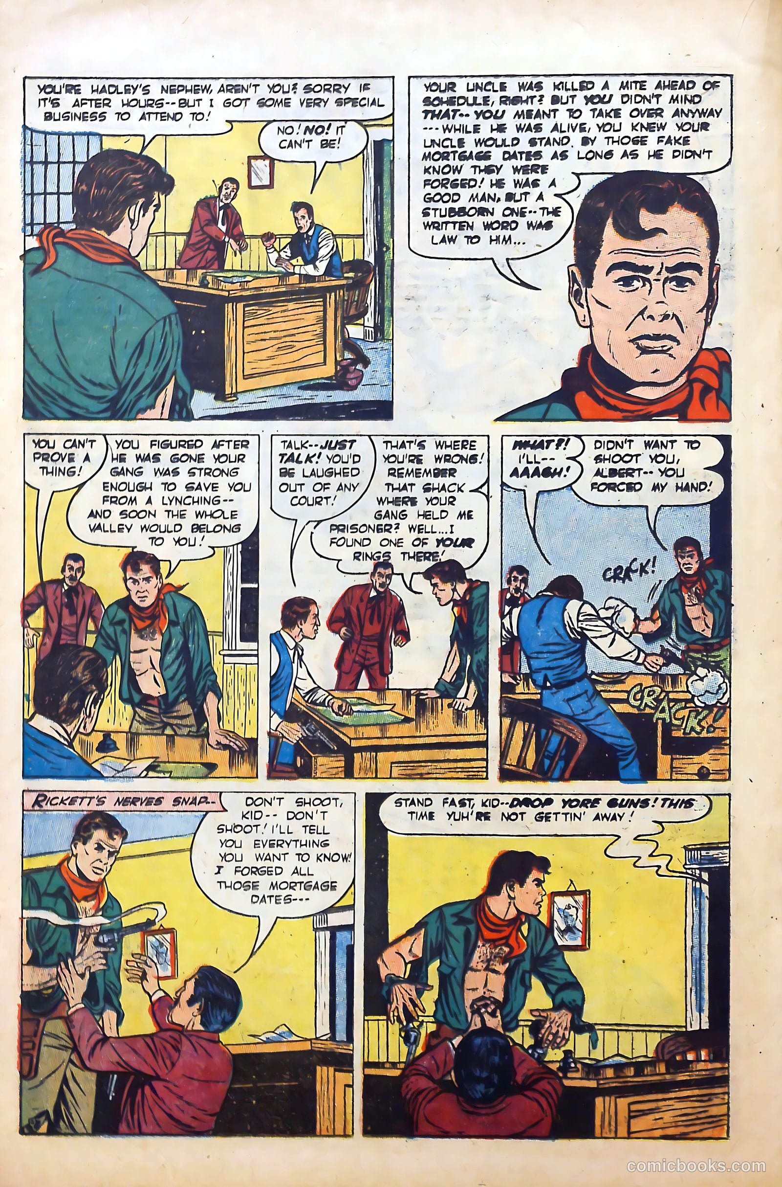 Billy the Kid Adventure Magazine #14 (1952) — page 20 of 36