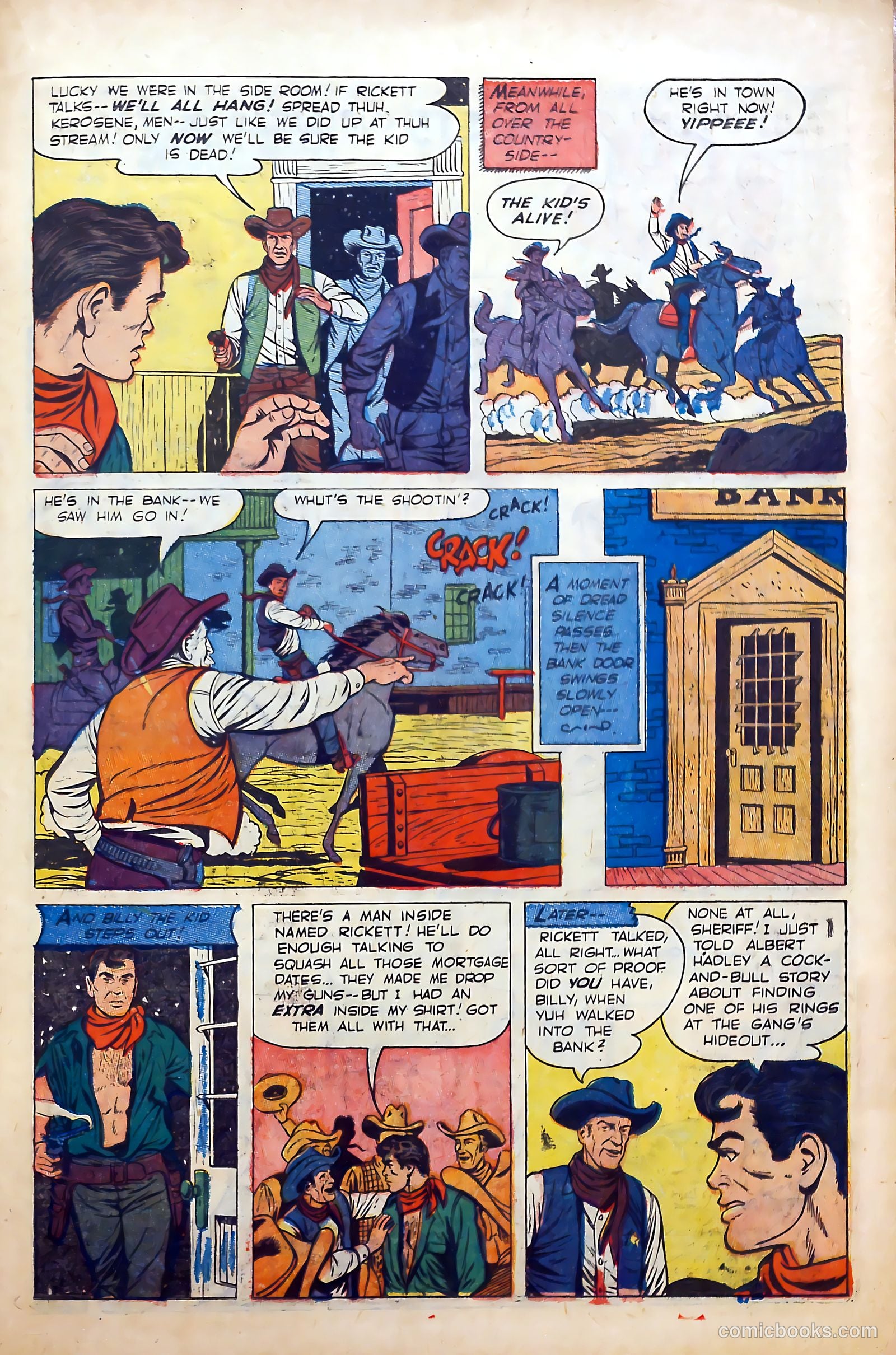 Billy the Kid Adventure Magazine #14 (1952) — page 21 of 36